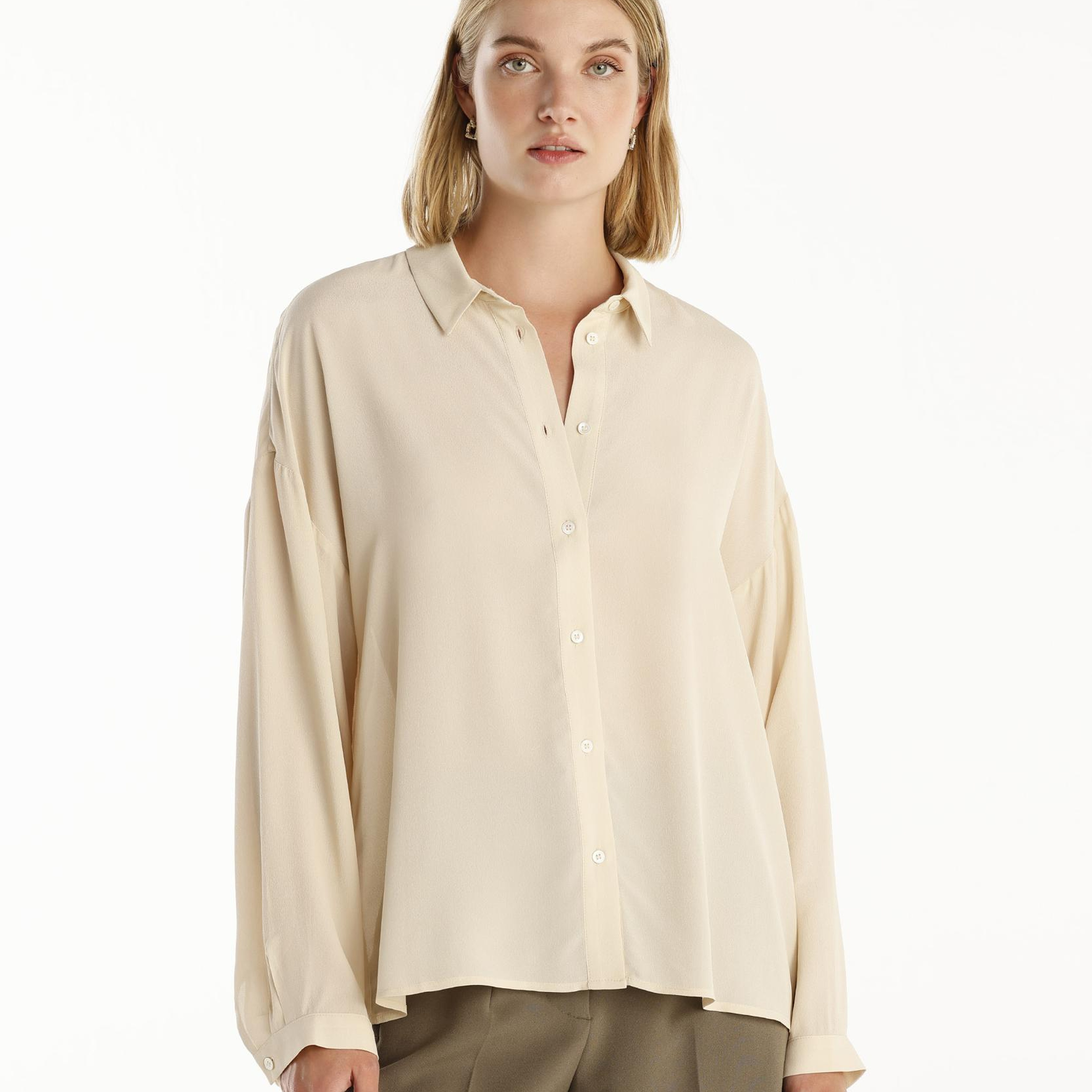 YARGICI Geniş Manşetli Gömlek