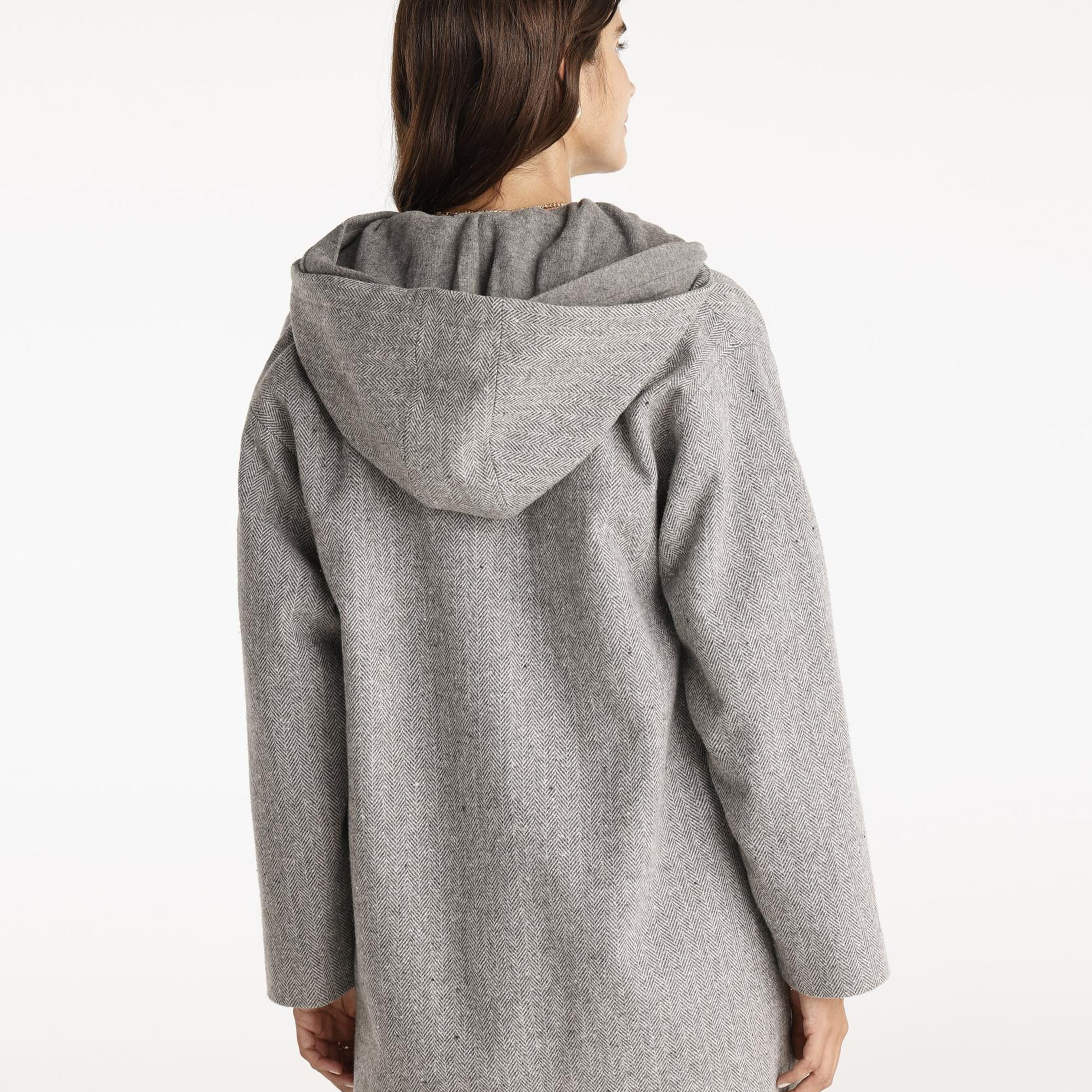 YARGICI Fermuarlı Palto