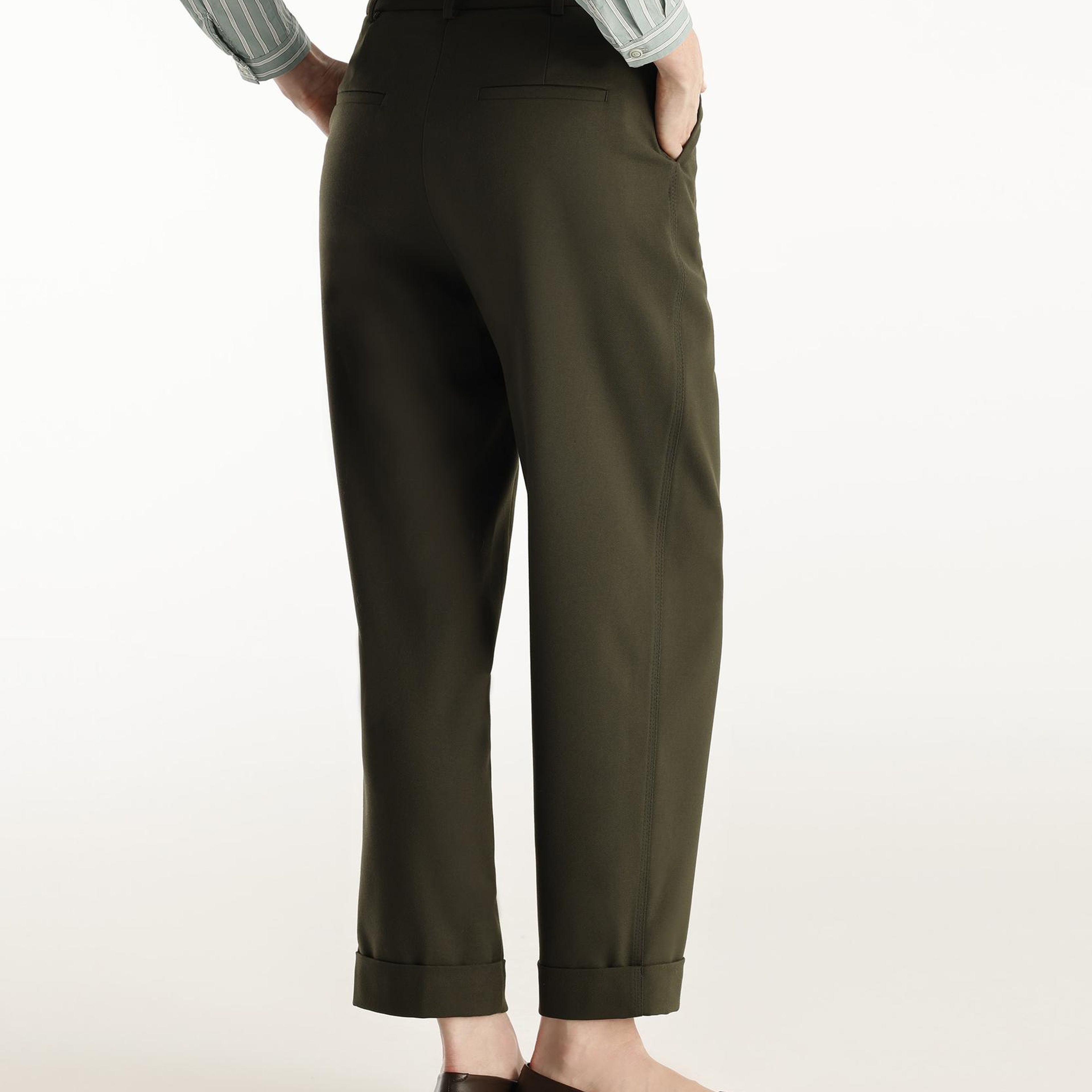 YARGICI Paça Detaylı Pantolon