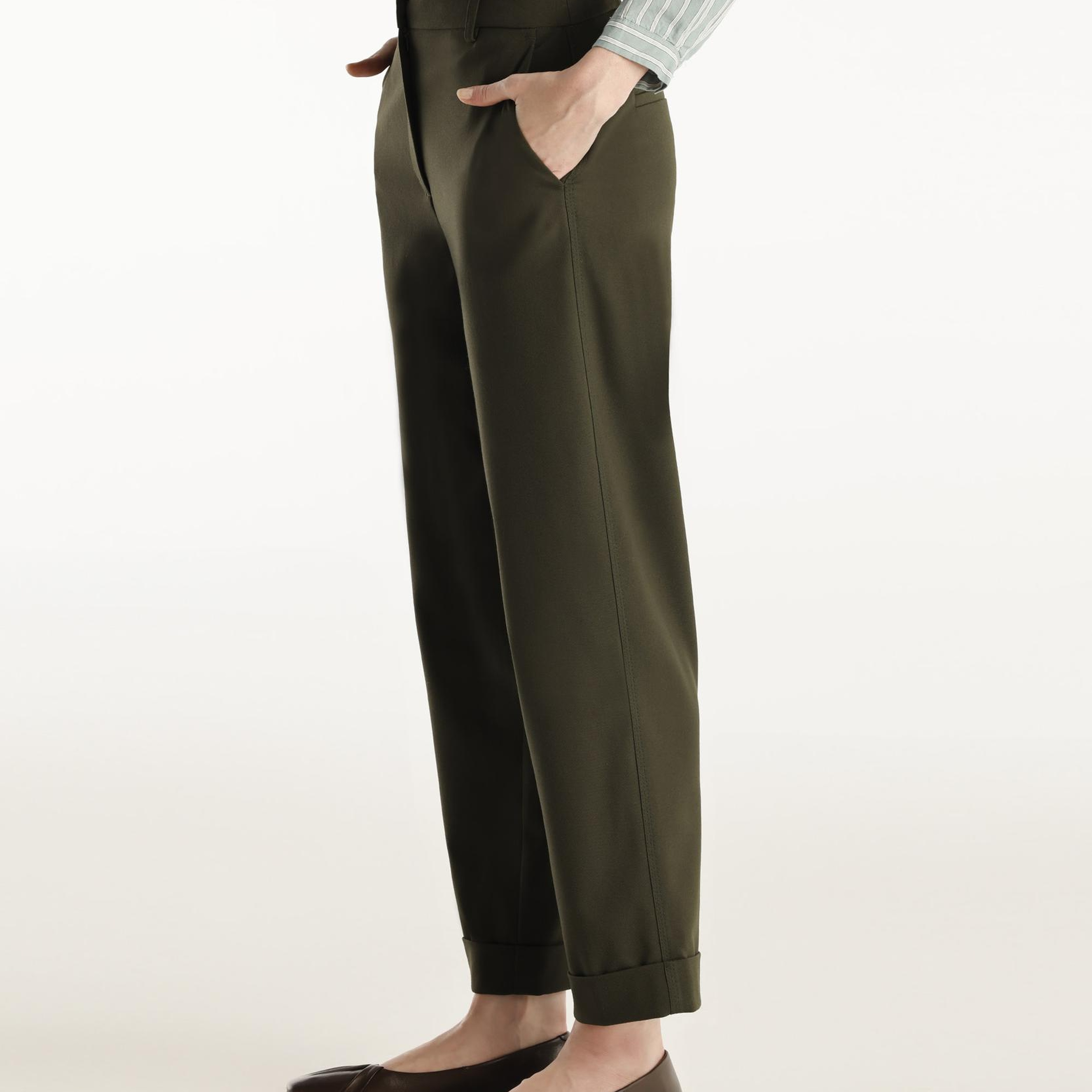 YARGICI Paça Detaylı Pantolon