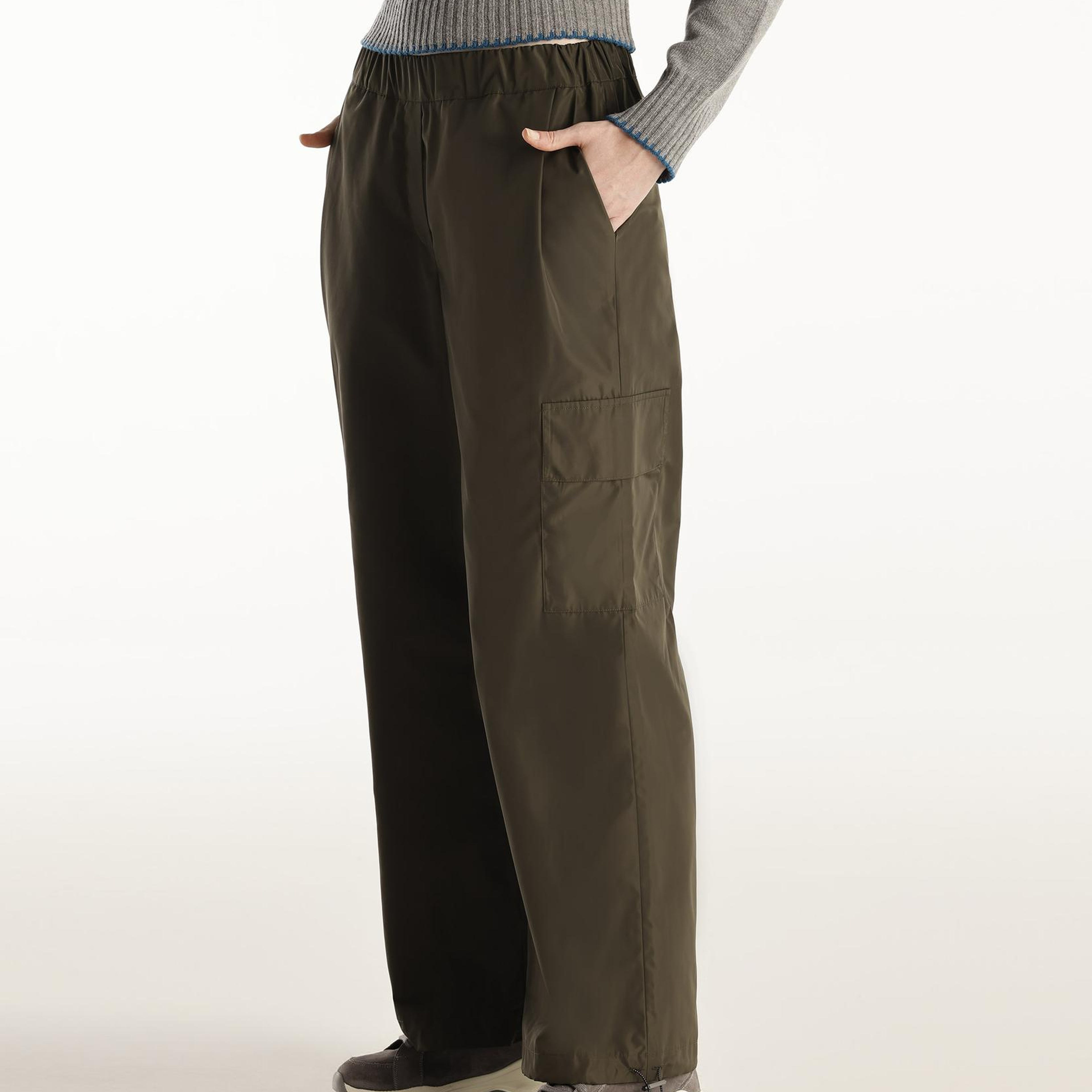 YARGICI Beli Lastikli Pantolon