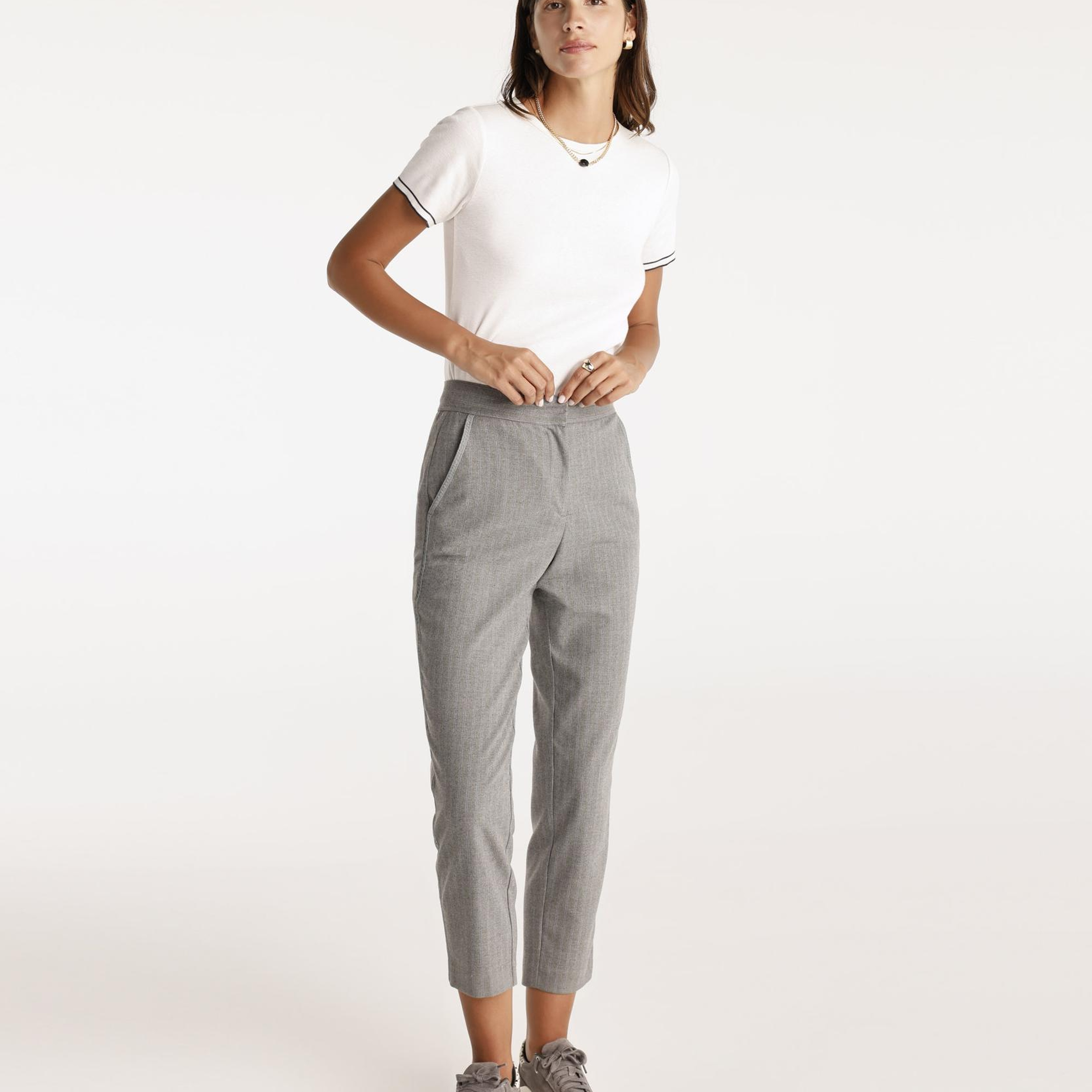 YARGICI Biye Detaylı Pantolon