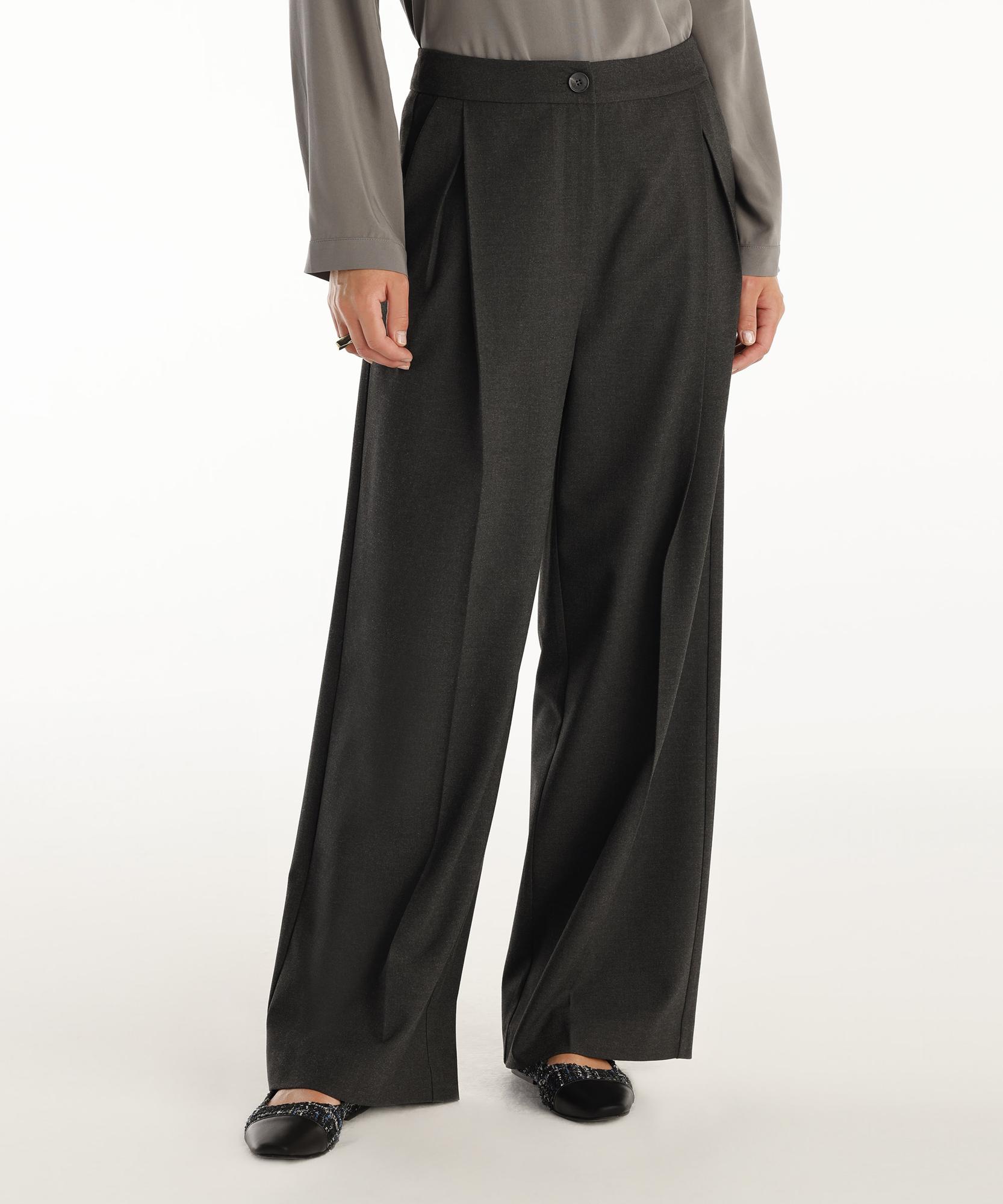 YARGICI Dökümlü Pilili Pantolon