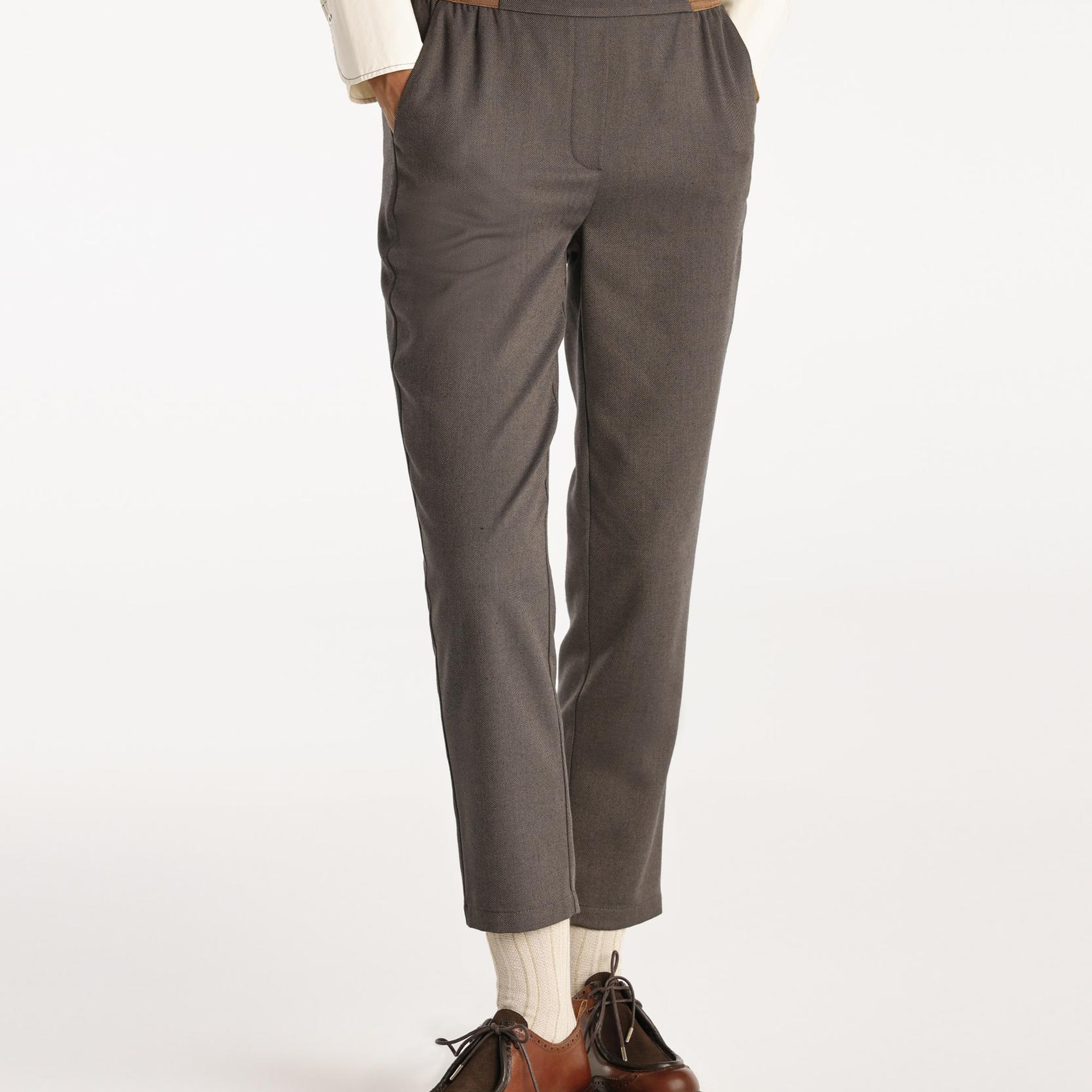 YARGICI Beli Lastikli Pantolon