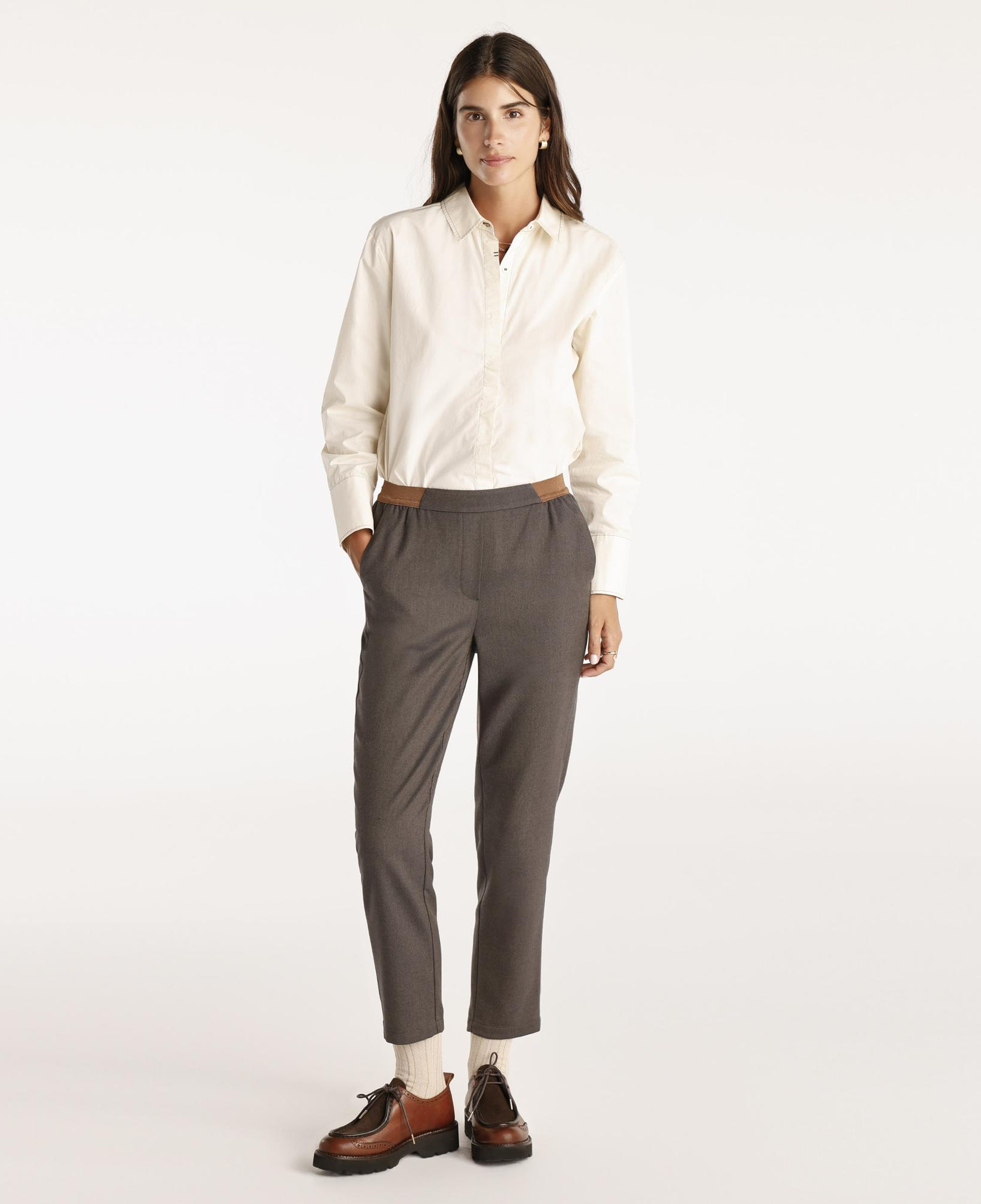 YARGICI Beli Lastikli Pantolon