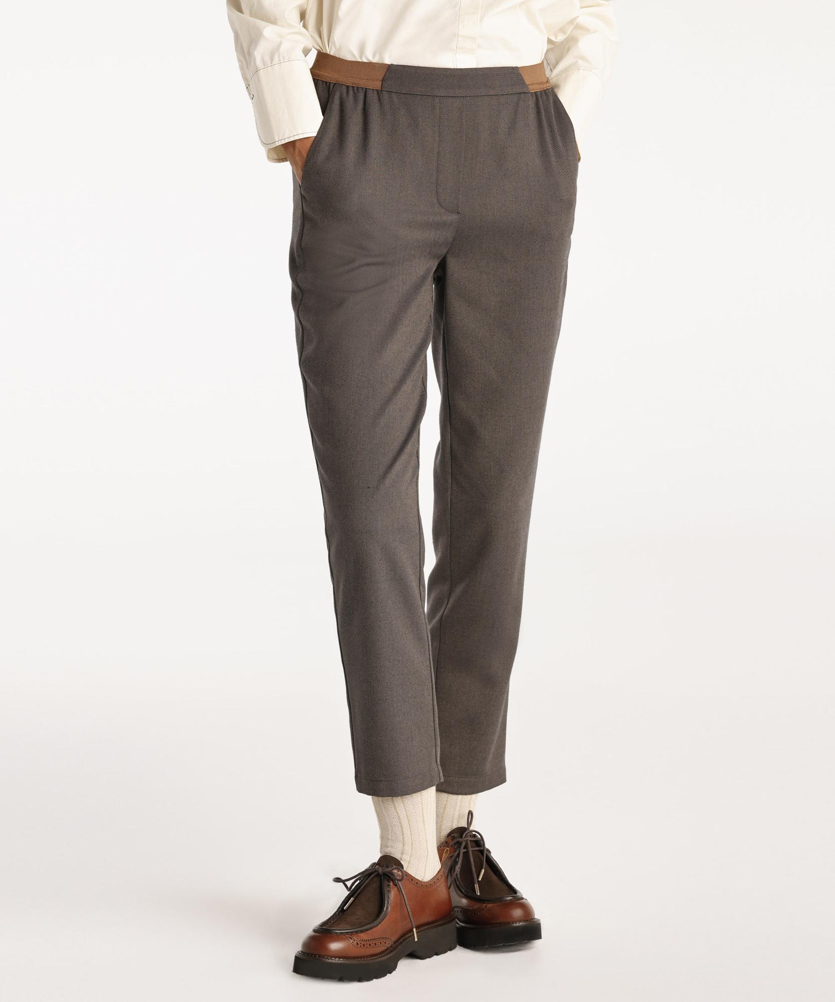 YARGICI Beli Lastikli Pantolon