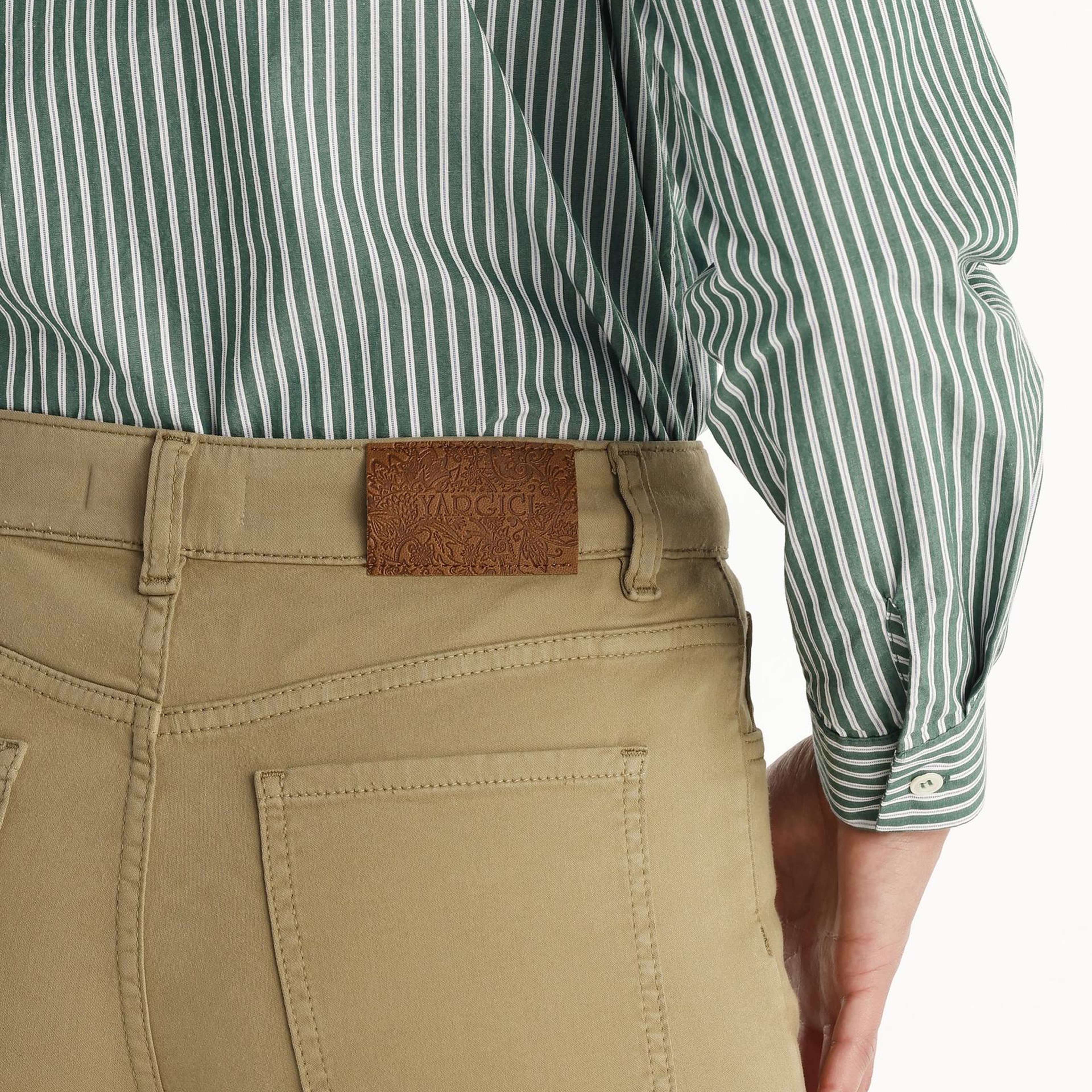 YARGICI Dar Fit Normal Bel Denim Pantolon