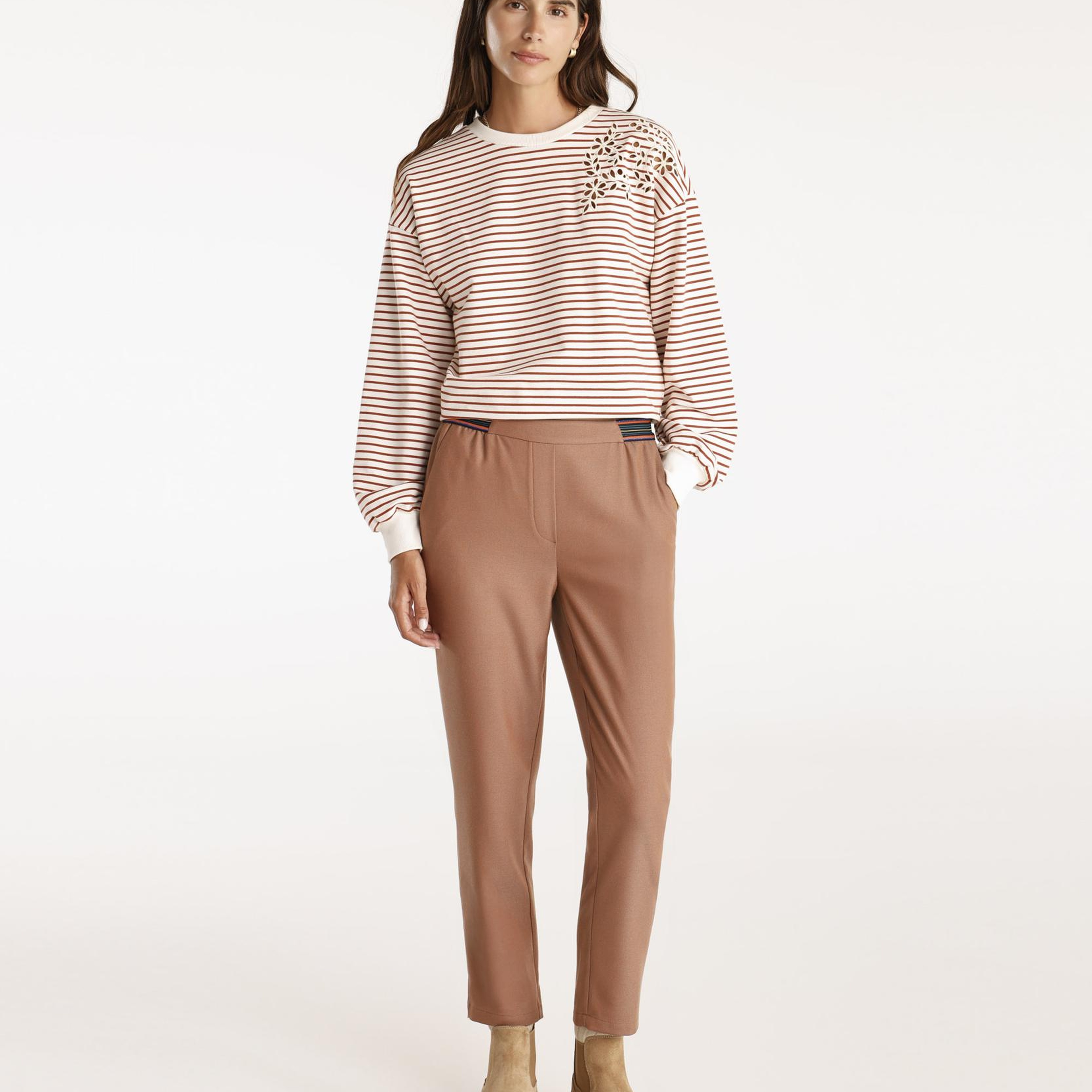 YARGICI Beli Lastikli Pantolon