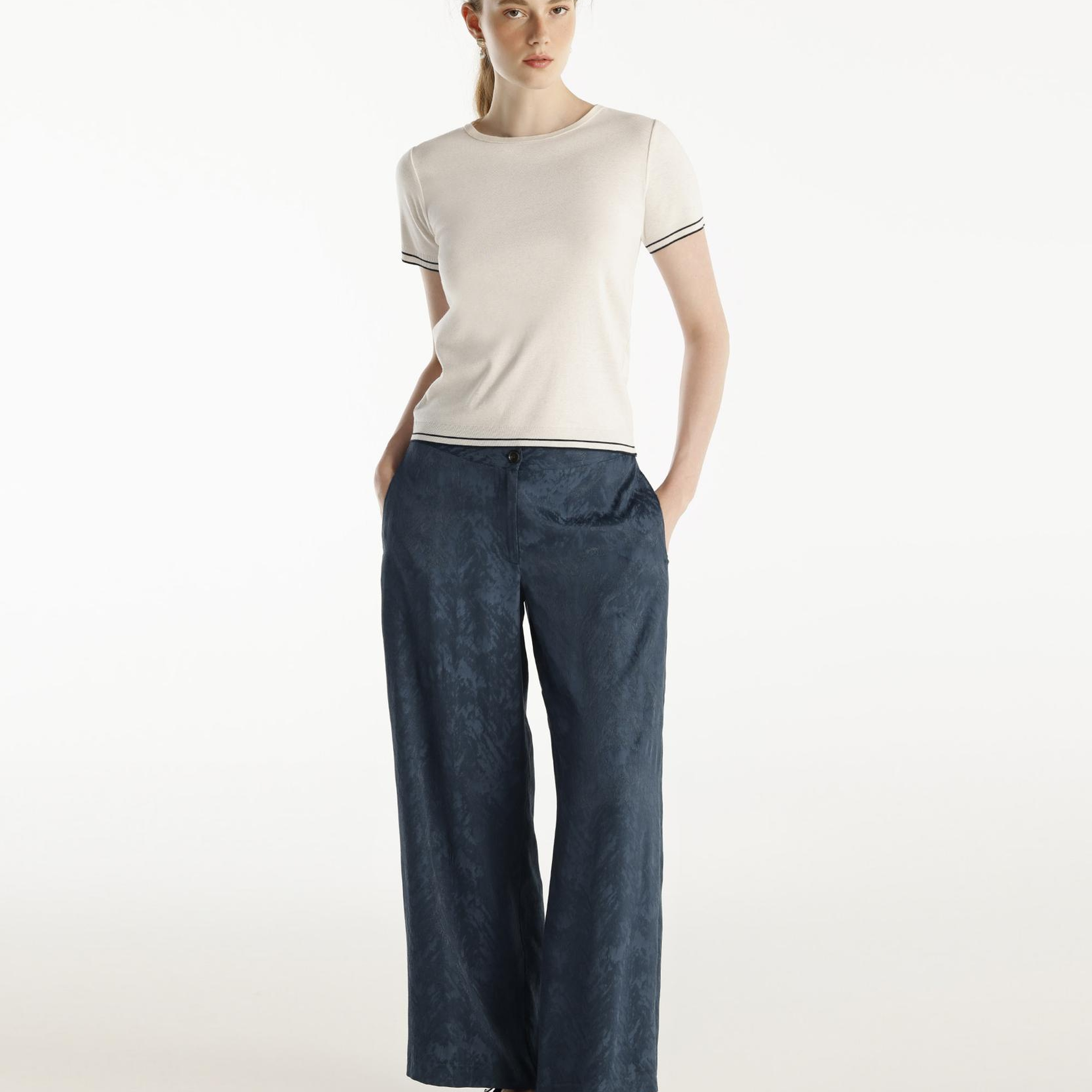 YARGICI Geniş Paça Pantolon