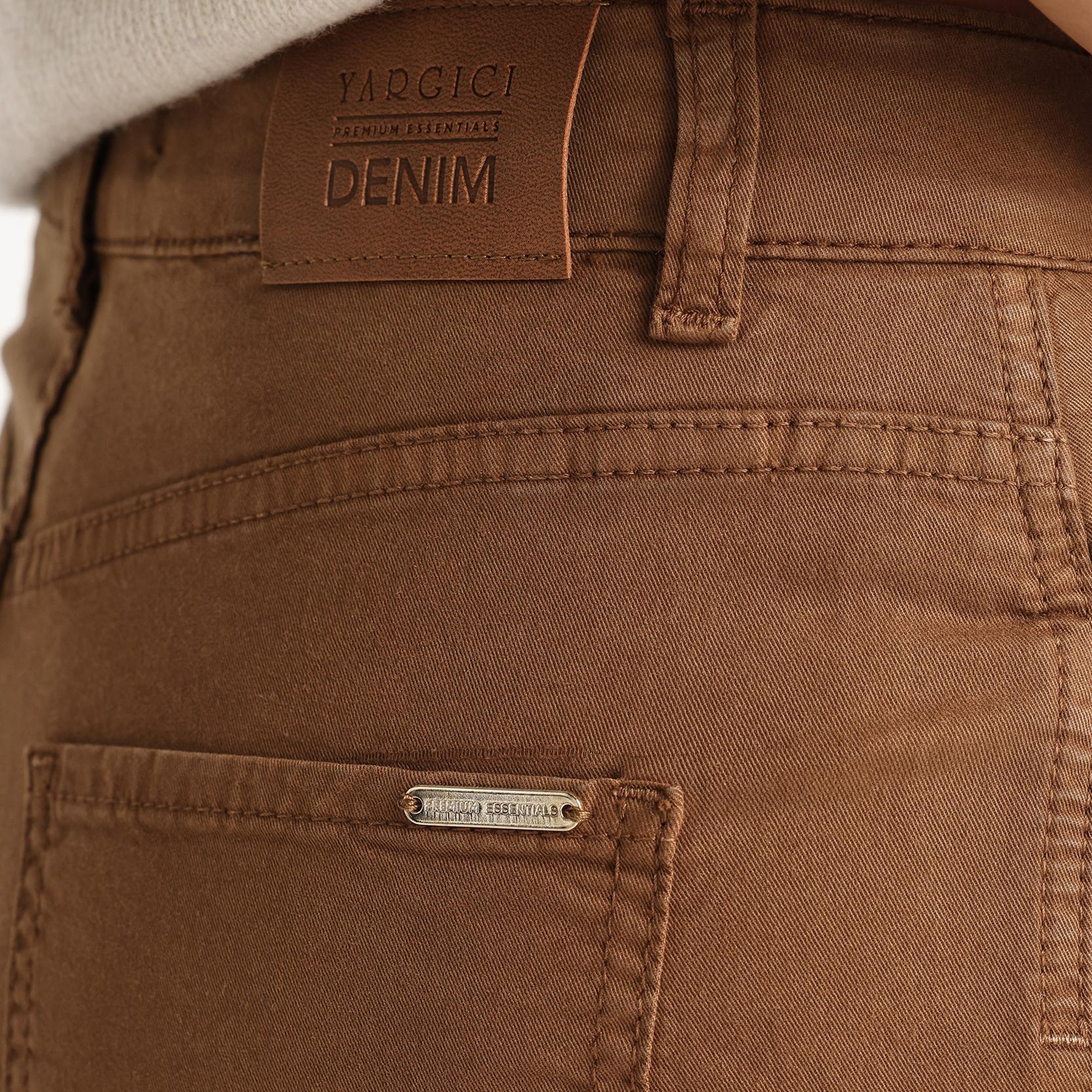 YARGICI Klasik Fit Denim Pantolon