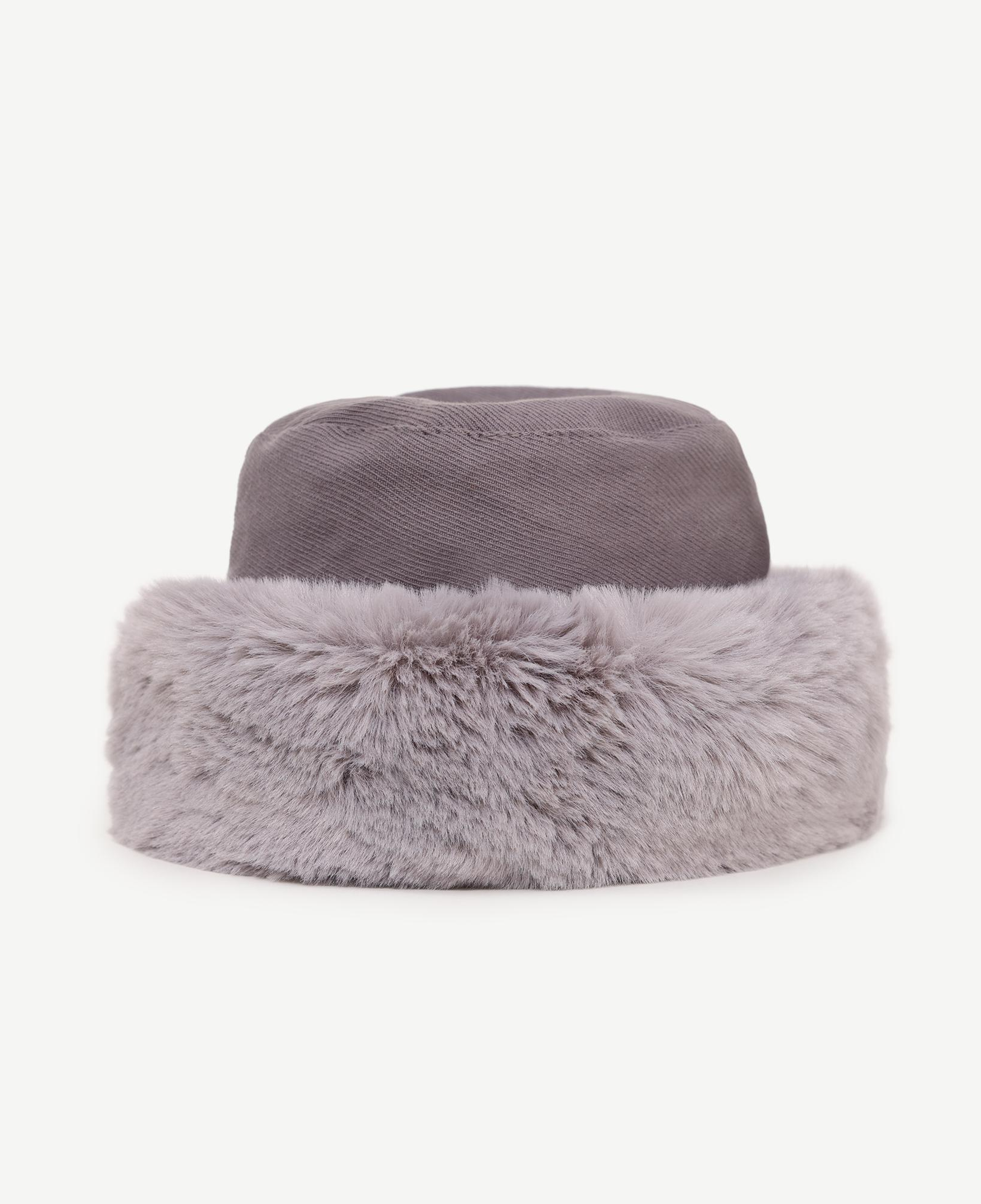 YARGICI Kürk Detaylı Bucket Şapka