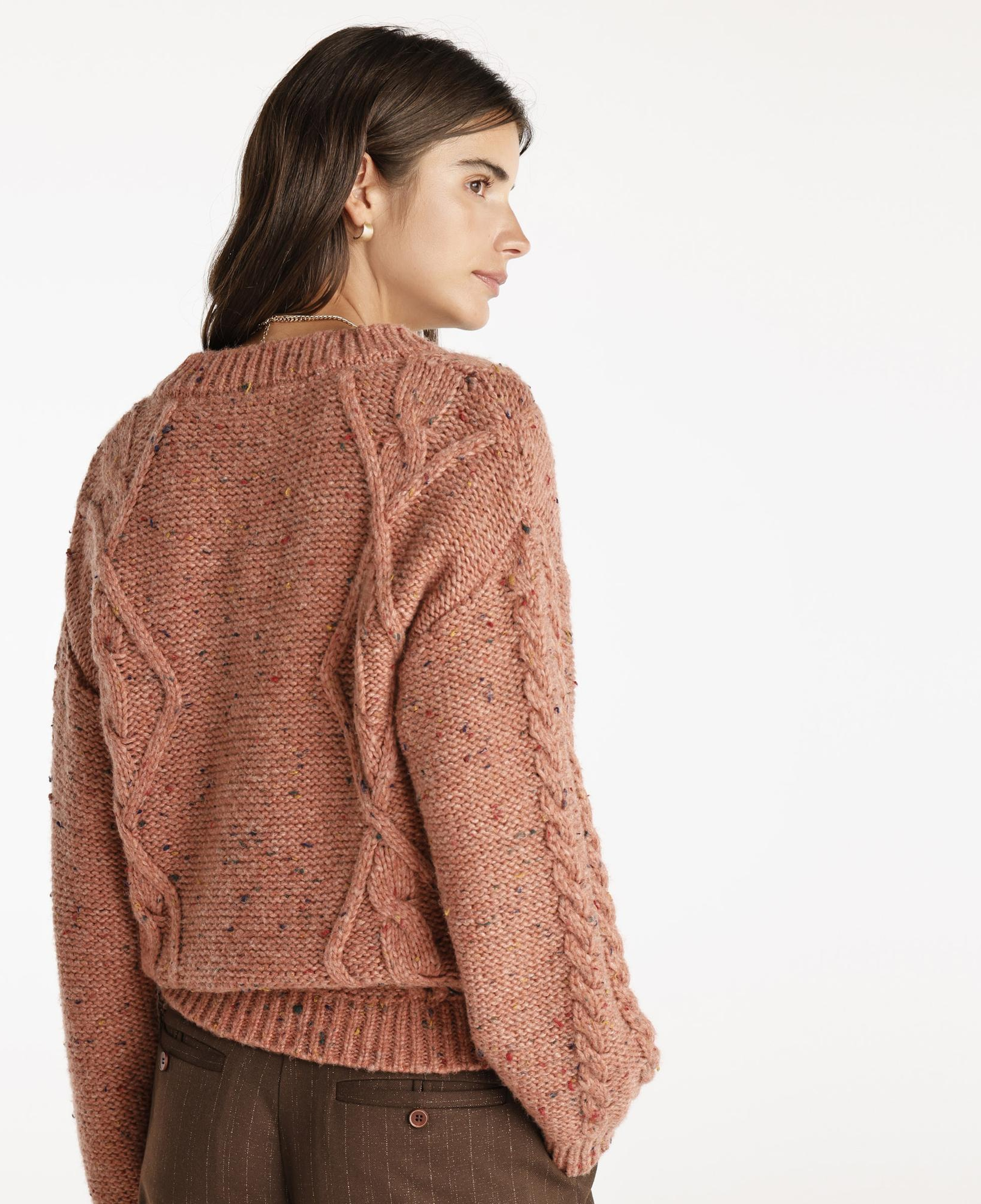 YARGICI V Yaka Oversıze Kazak