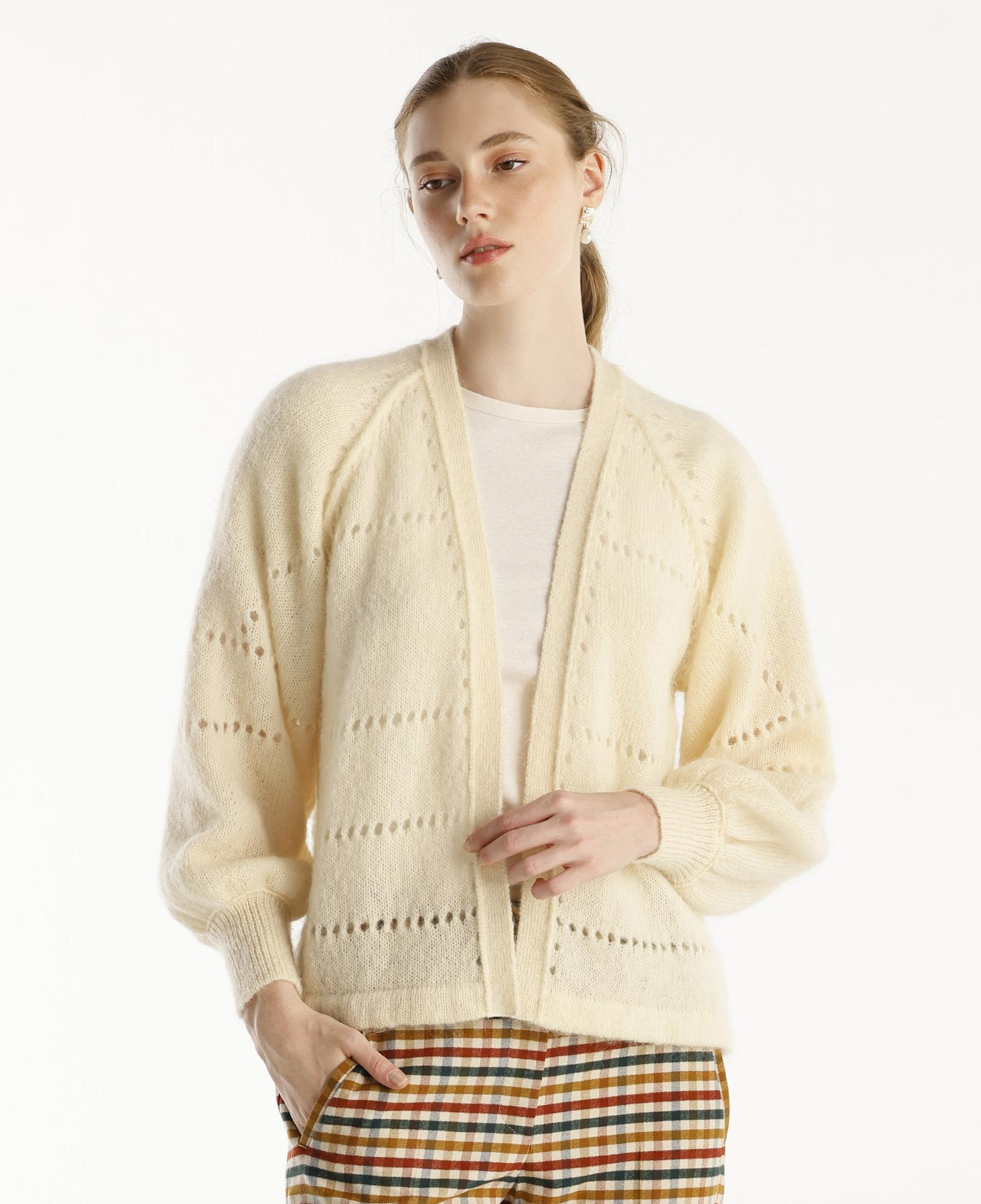 YARGICI V Yaka Kısa Hırka