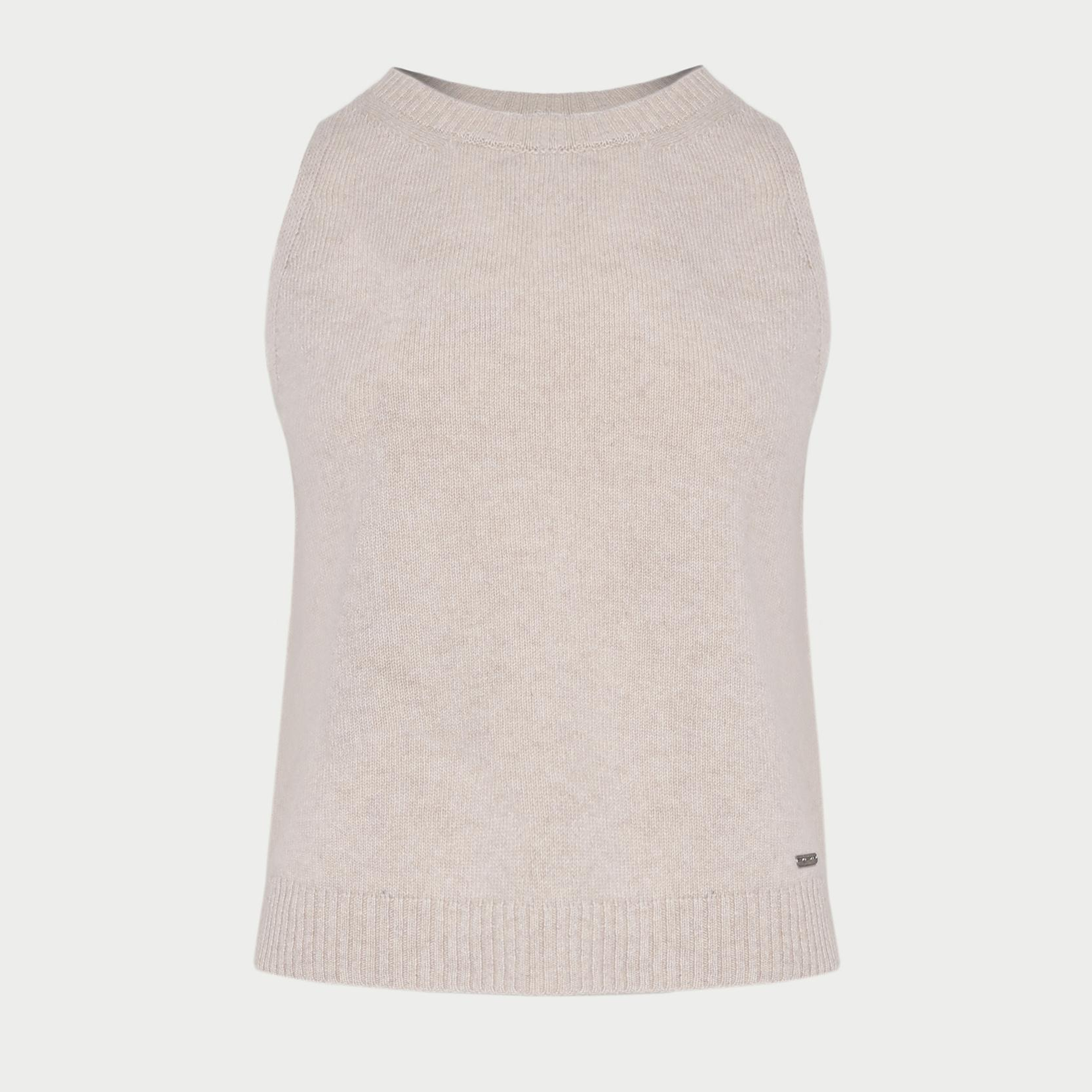 YARGICI Halter Yakalı Triko Üst