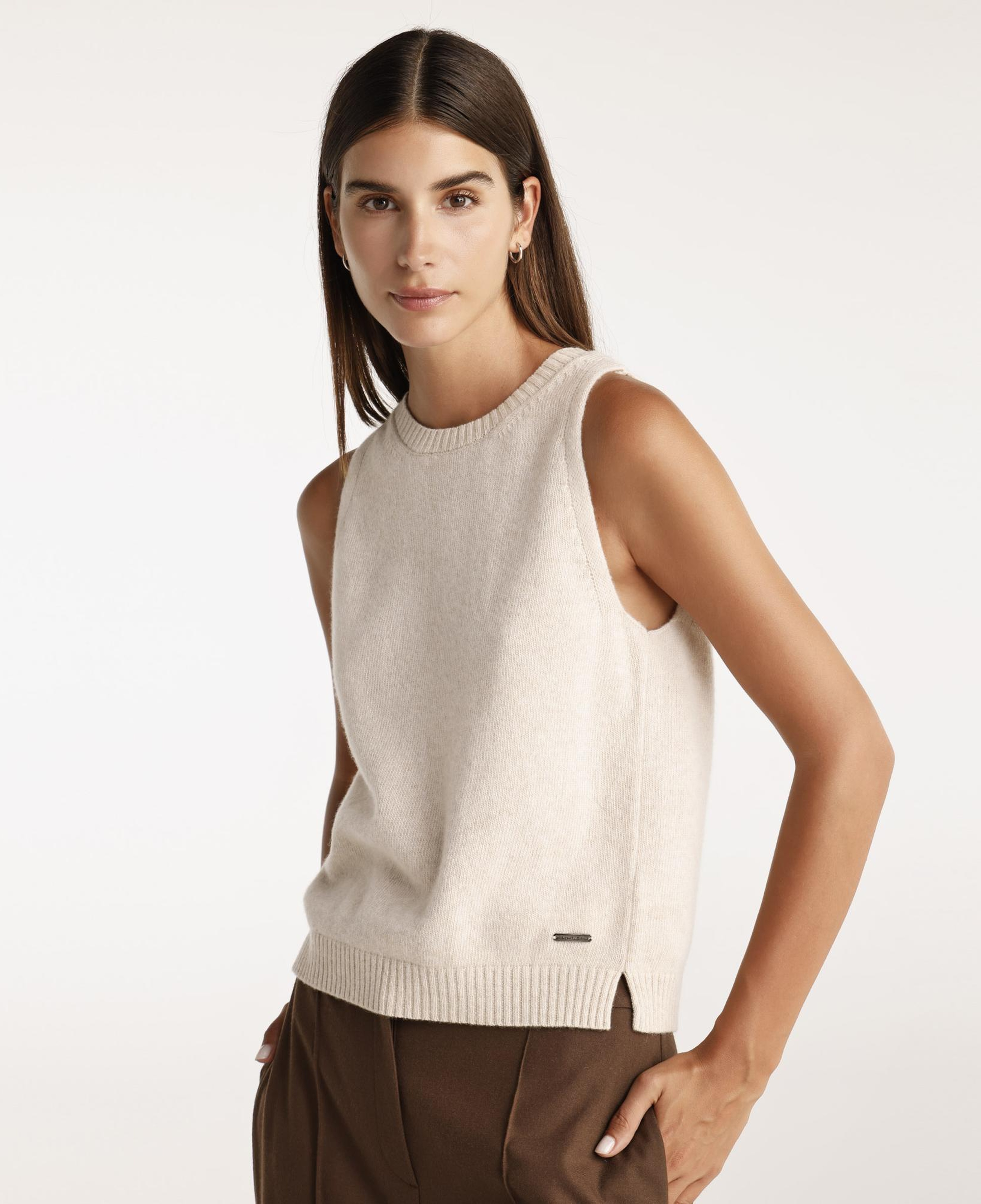 YARGICI Halter Yakalı Triko Üst