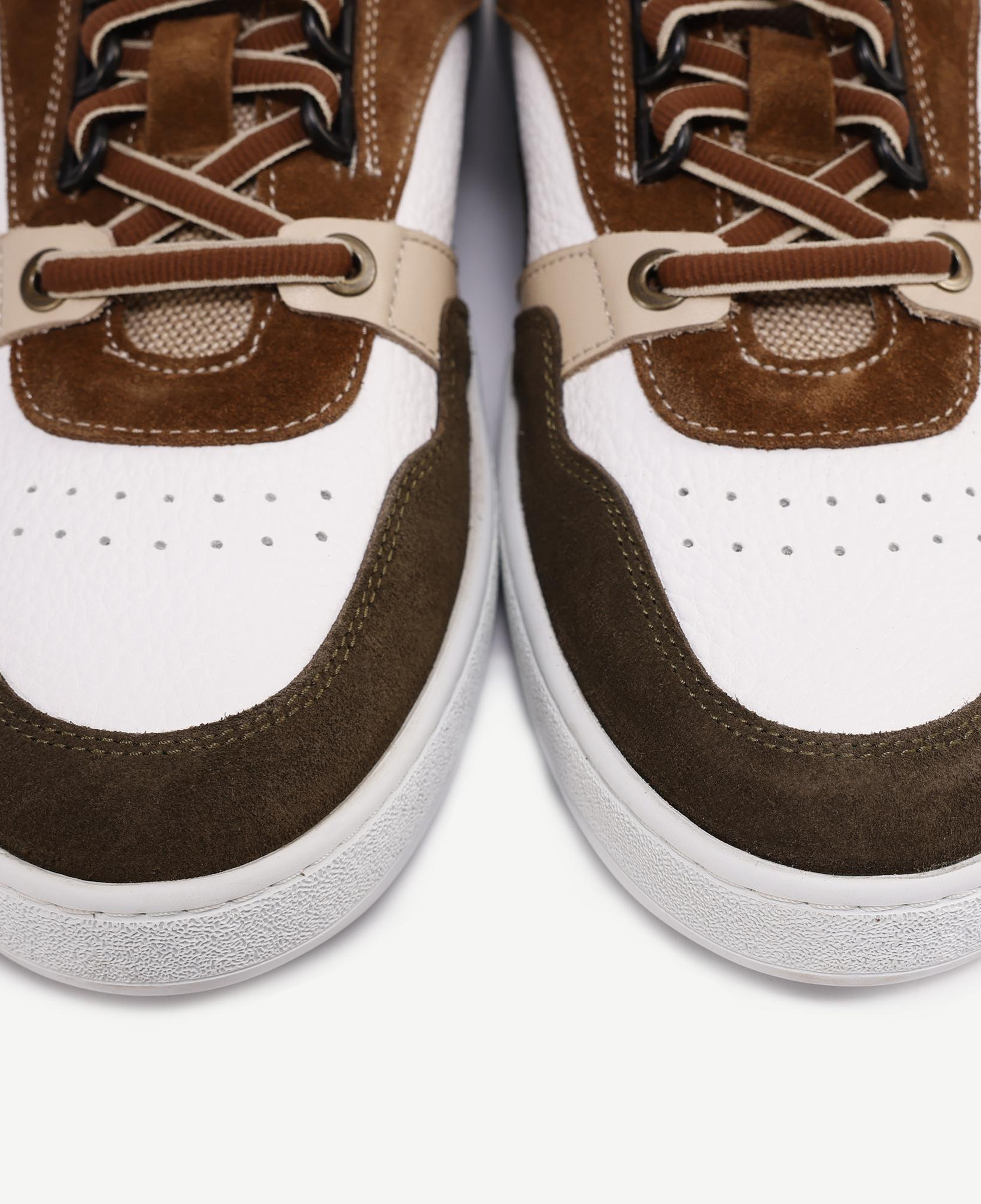 YARGICI Parçalı Deri Sneaker