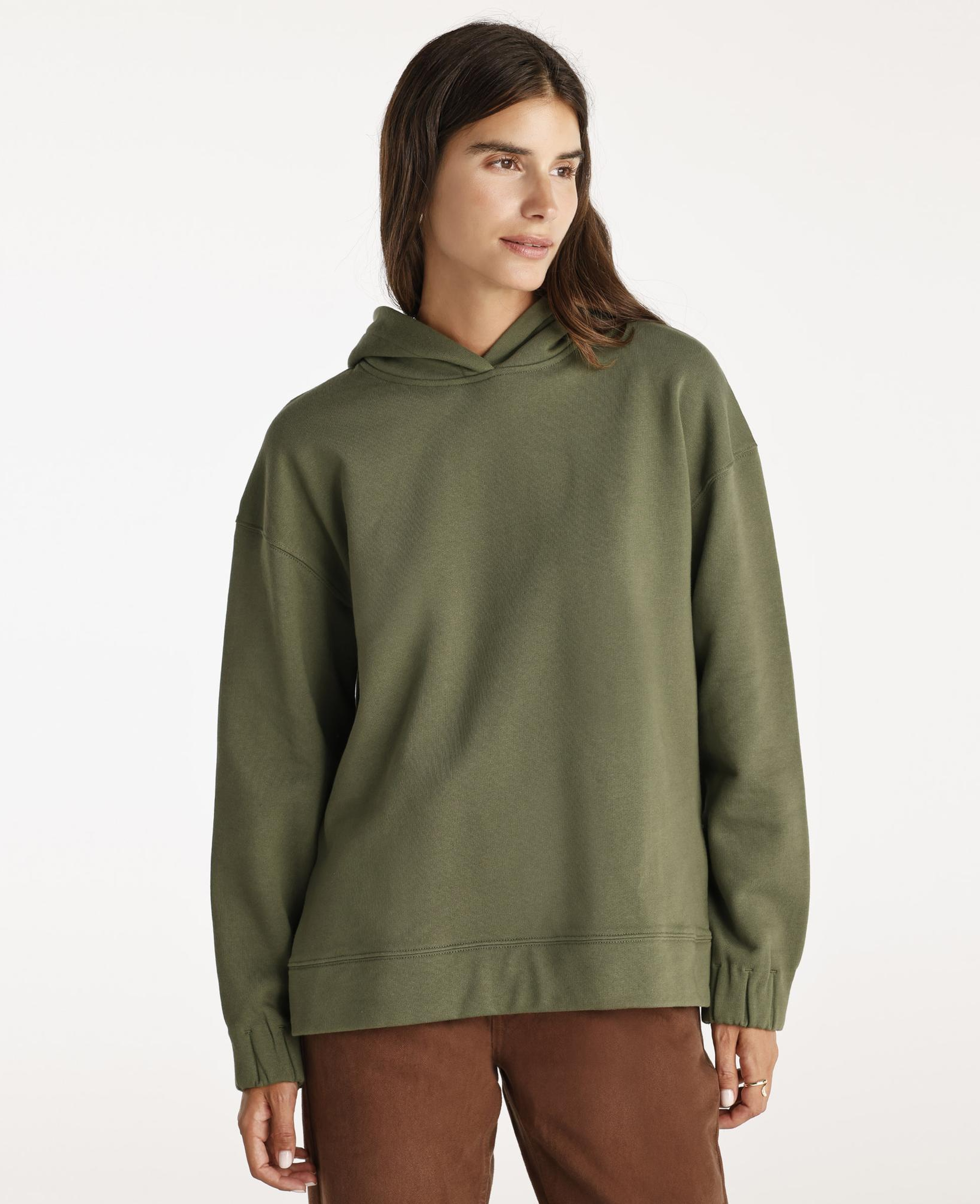 YARGICI Yırtmaç Ve Kol Ucu Lastik Detaylı Kapşonlu Sweatshirt