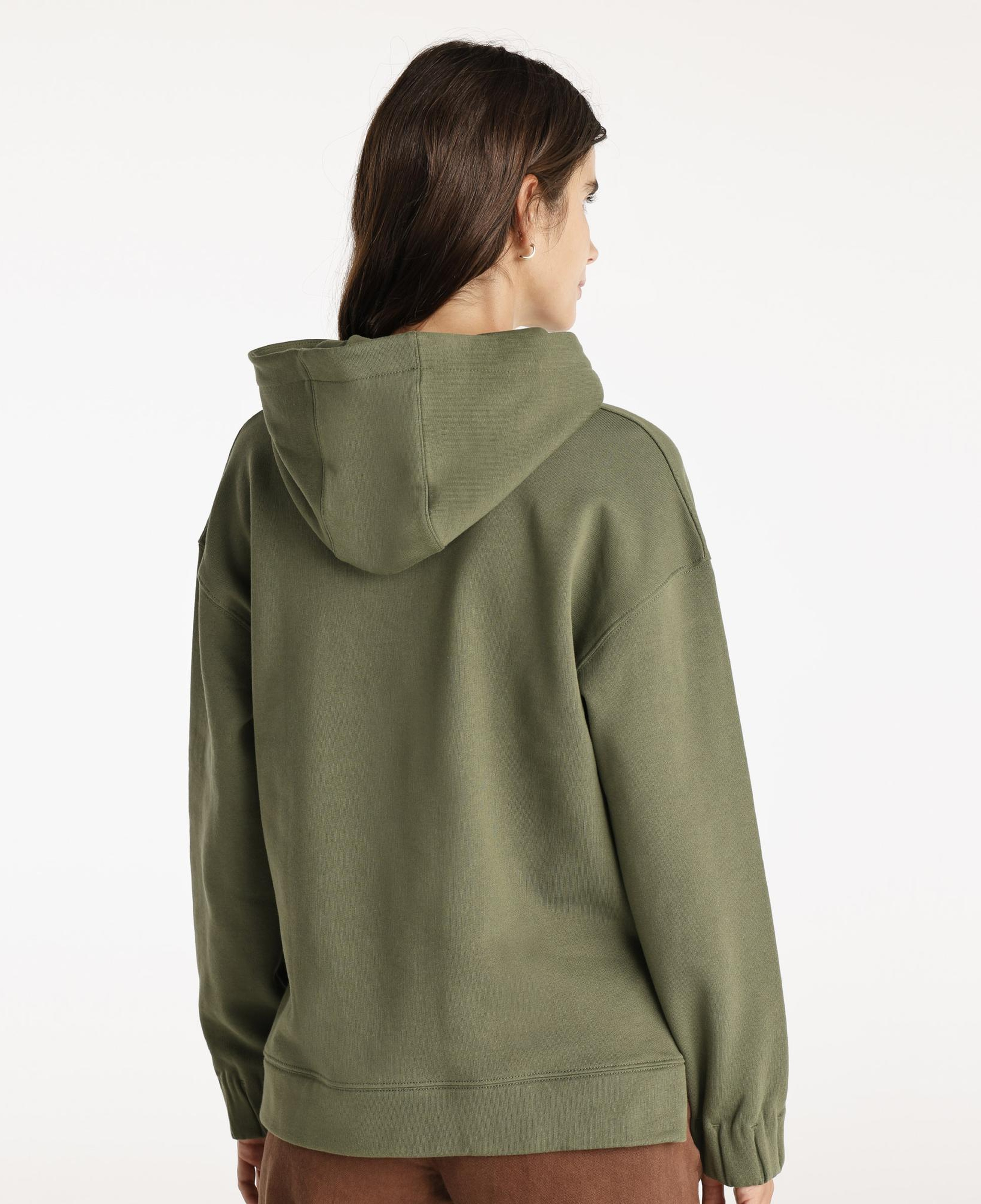 YARGICI Yırtmaç Ve Kol Ucu Lastik Detaylı Kapşonlu Sweatshirt