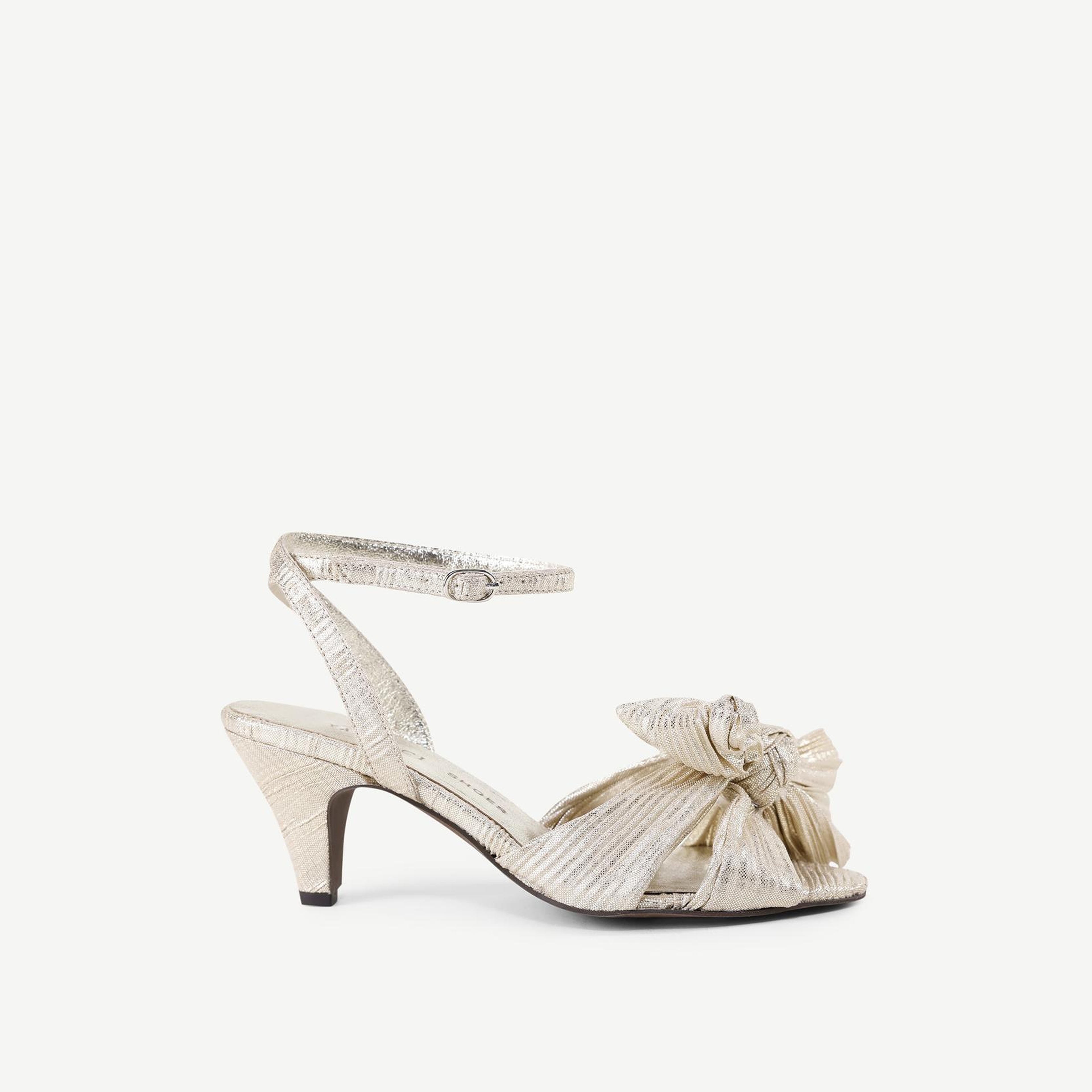 YARGICI Pilise Kumaşlı Topuklu Sandalet