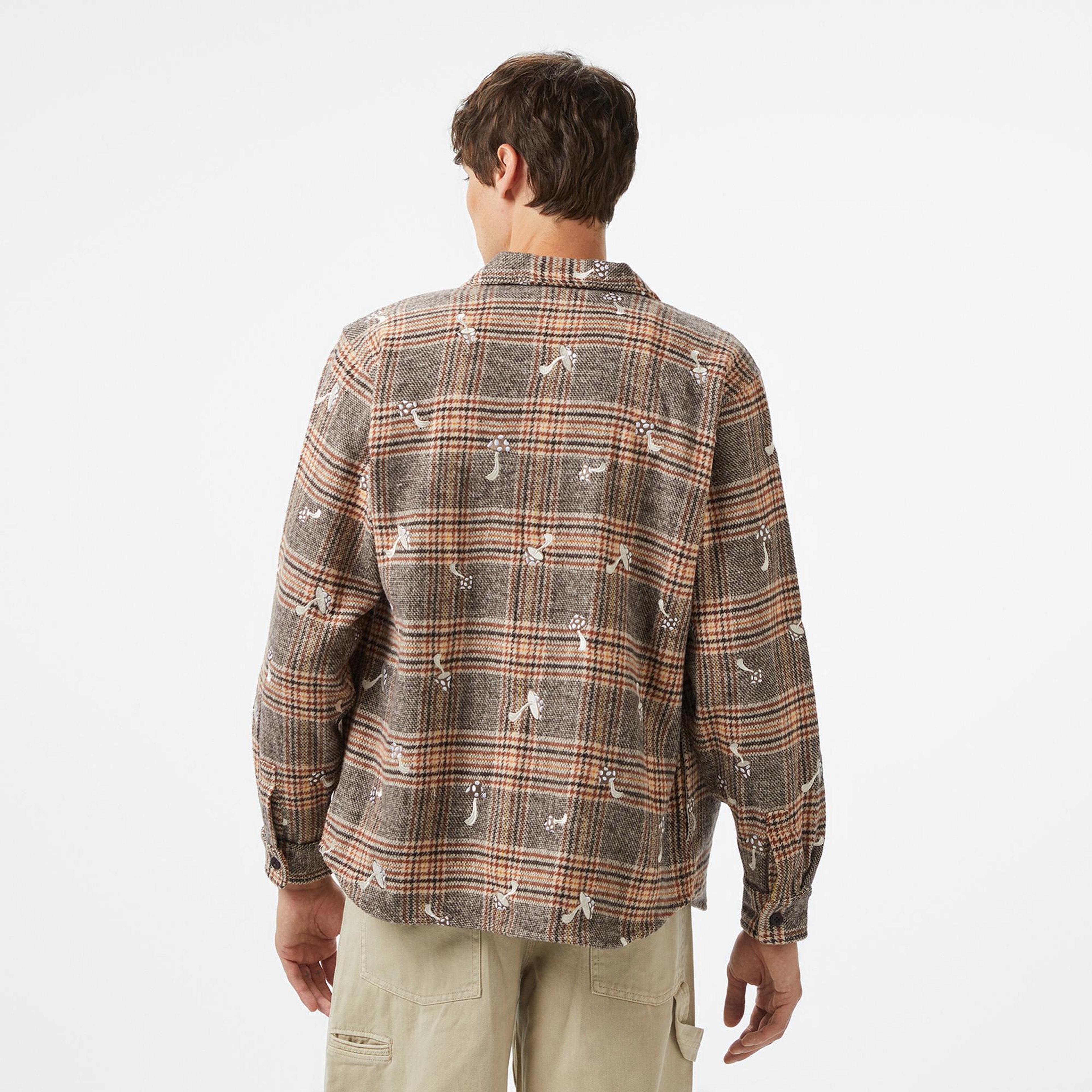 Ripndip Euphoria Button Up Erkek Kahverengi Gömlek