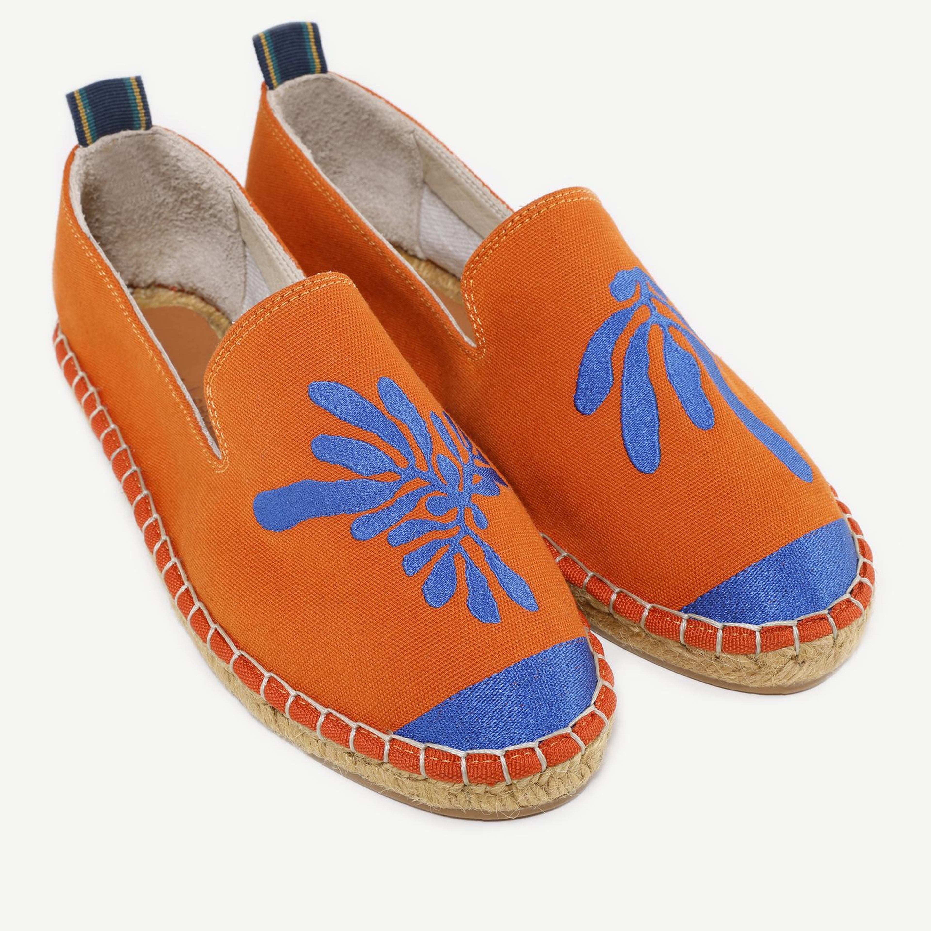 YARGICI Nakış Detaylı Kanvas Espadril