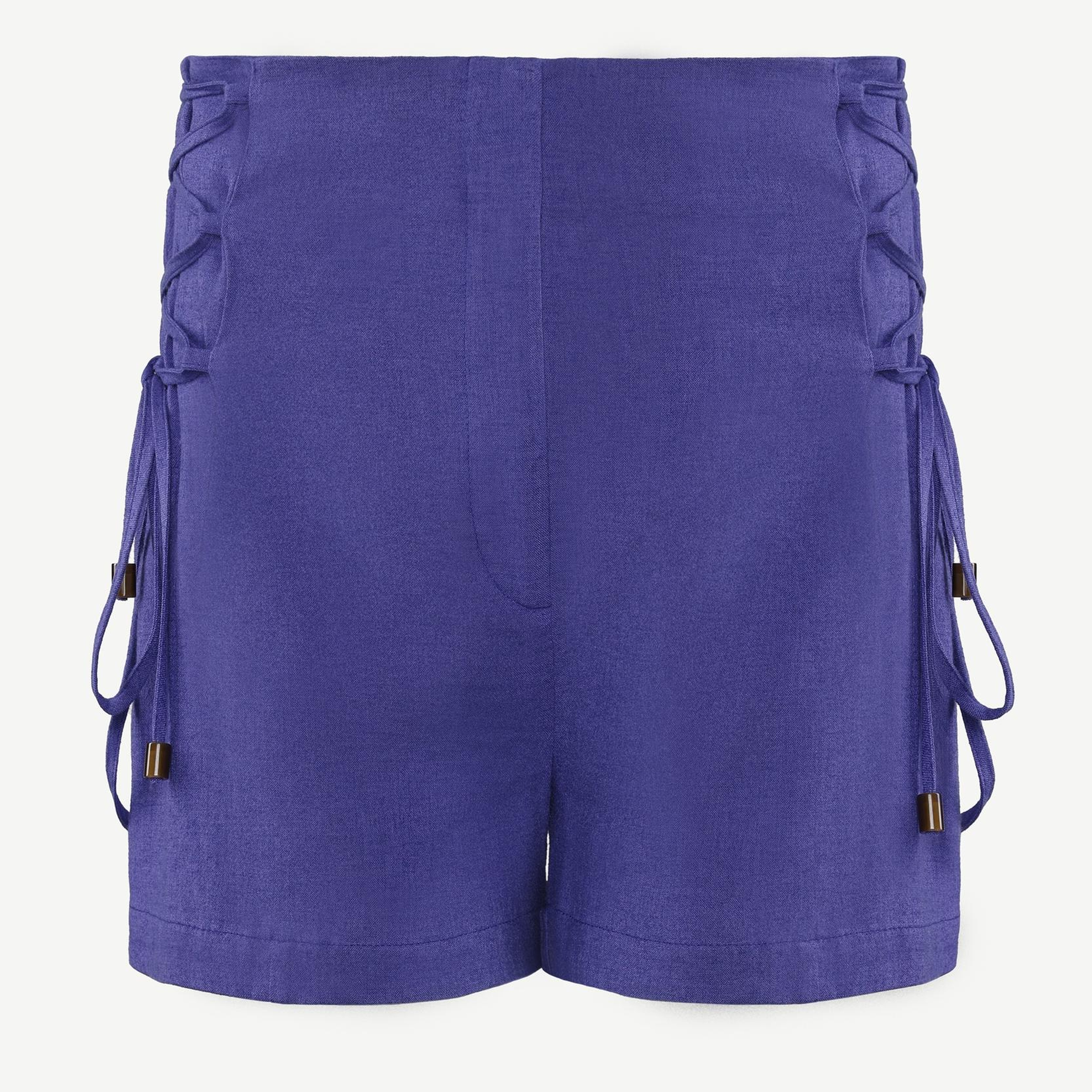 YARGICI Yanları Bağlamalı Kısa Şort