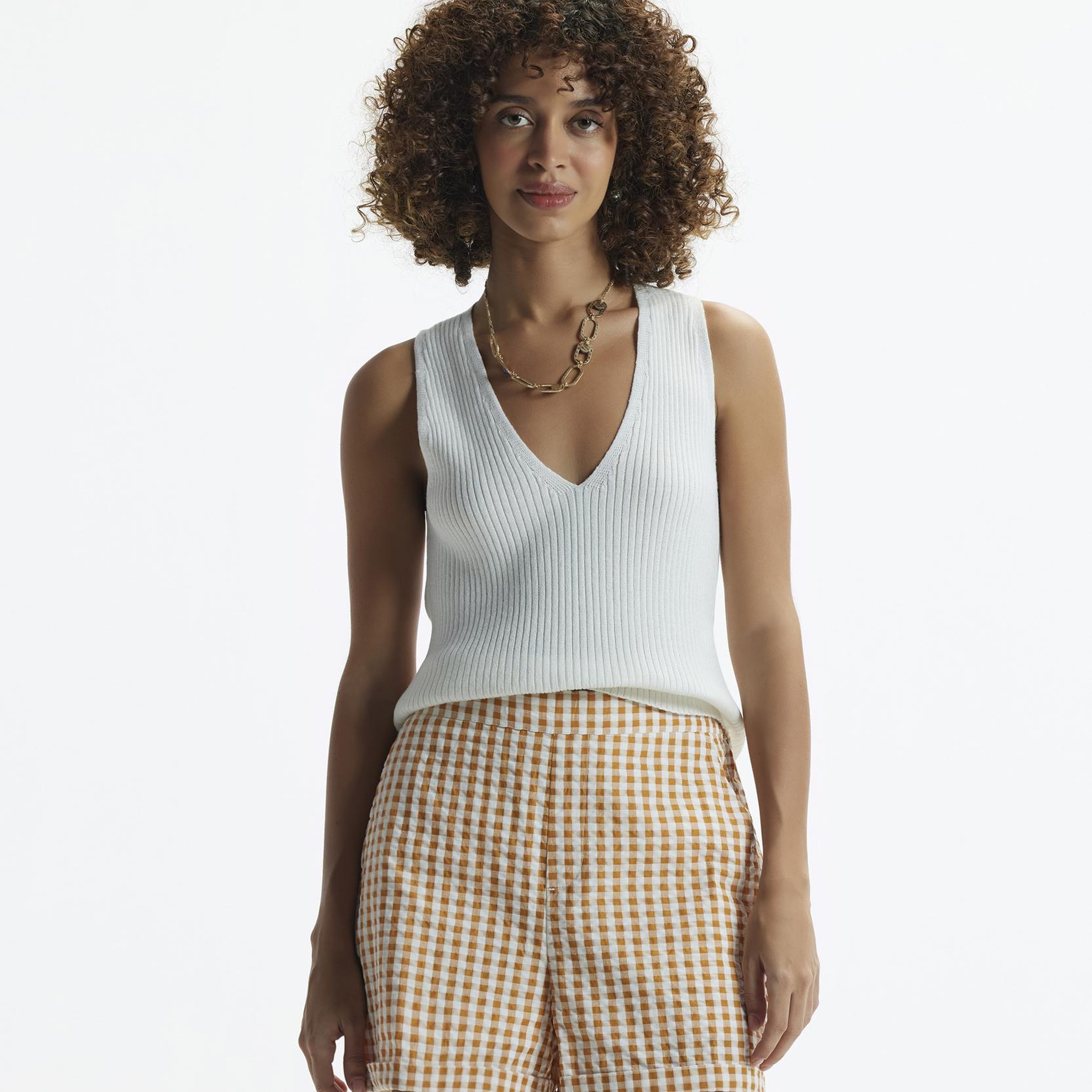 YARGICI Beli Lastikli Duble Paça Kısa Şort