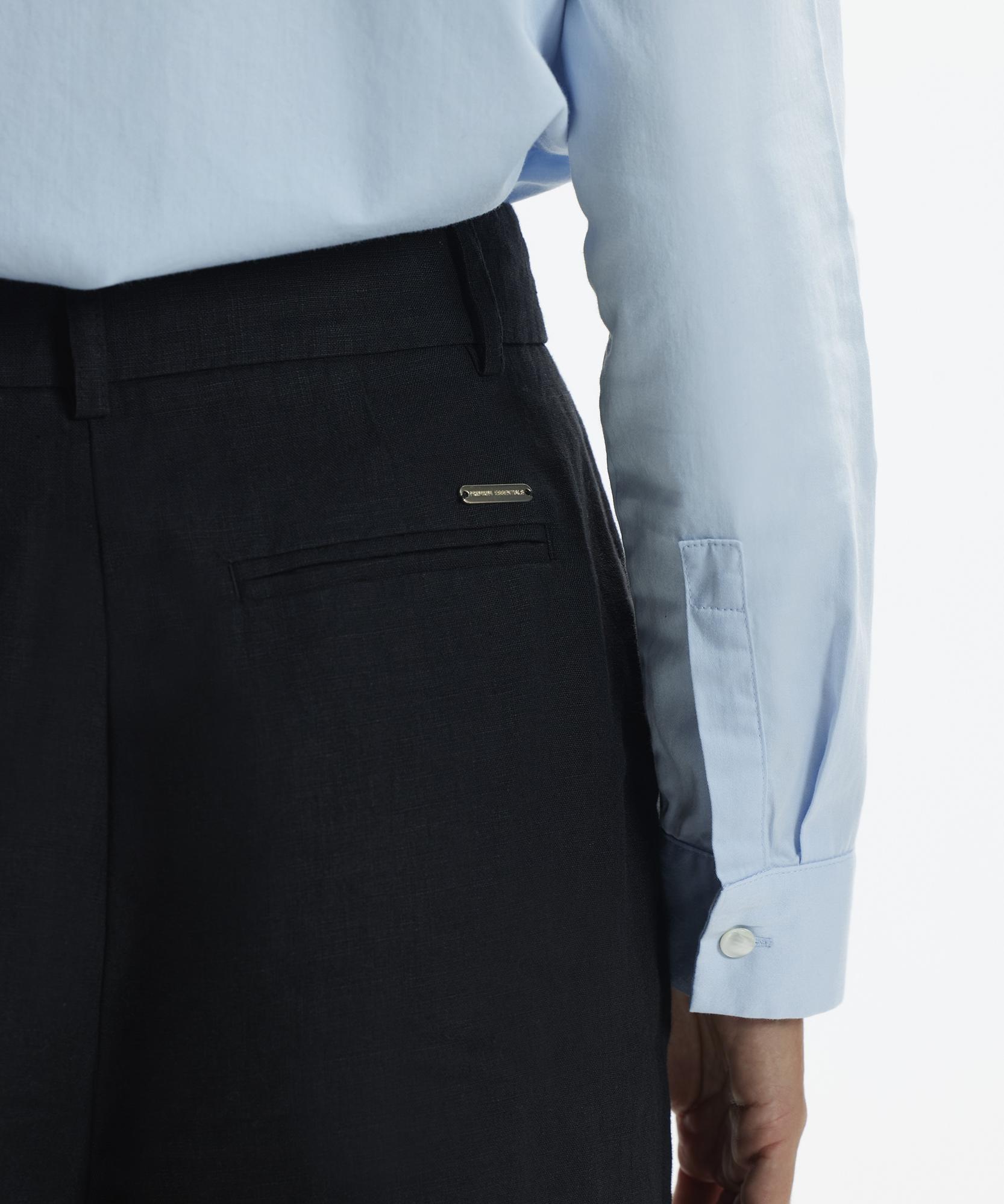 YARGICI Düz Kesim Uzun Bermuda