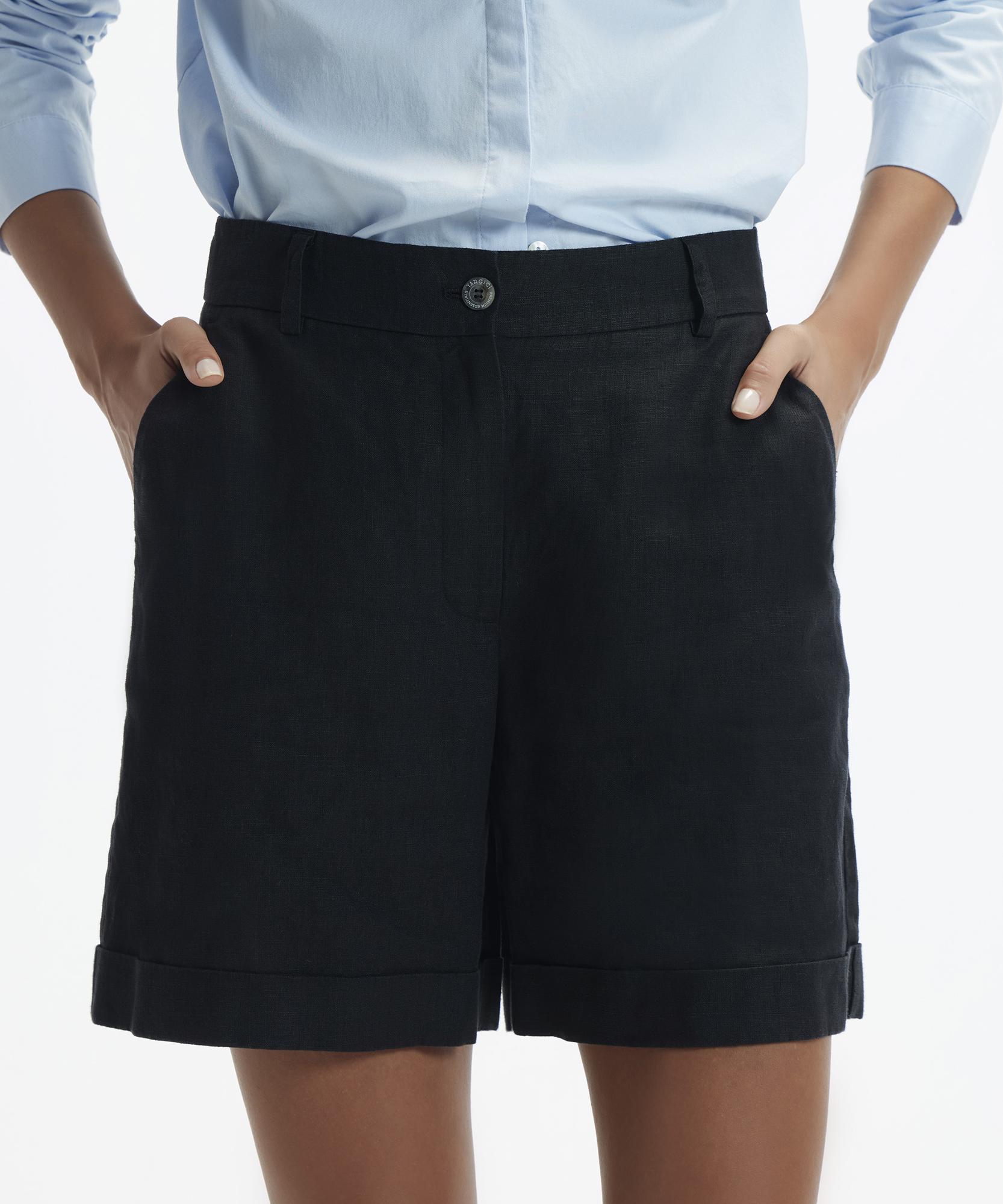 YARGICI Düz Kesim Uzun Bermuda