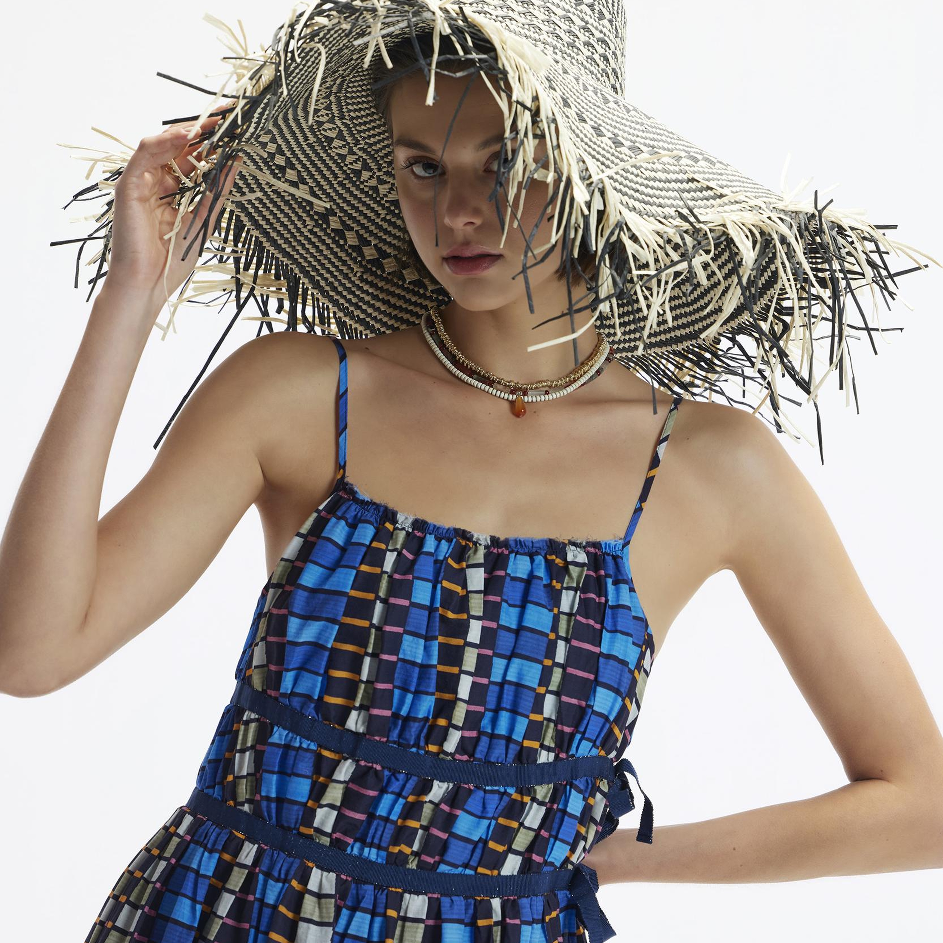 YARGICI Askılı Yanı Bağlama Detaylı Midi Boy Elbise