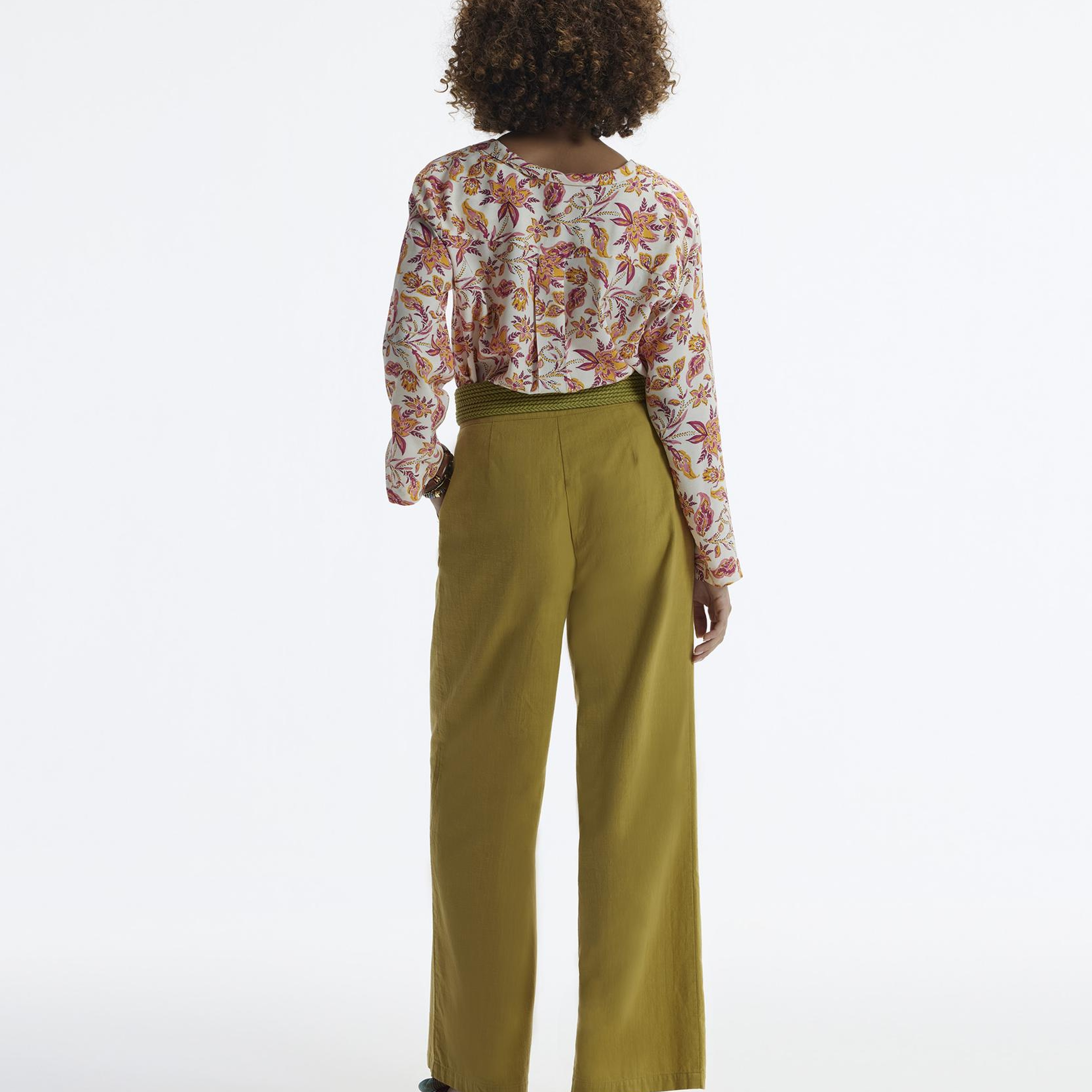 YARGICI Uzun Kollu V Yaka Bluz