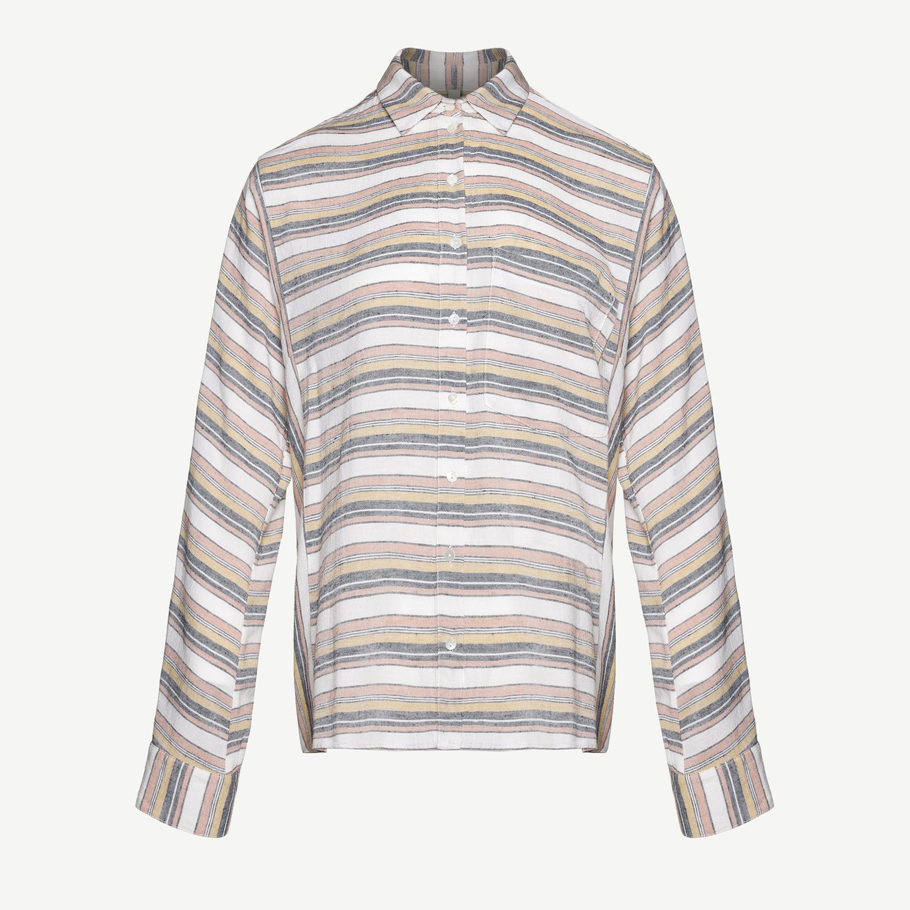 YARGICI Rahat Kesim Uzun Kollu Cepli Gömlek