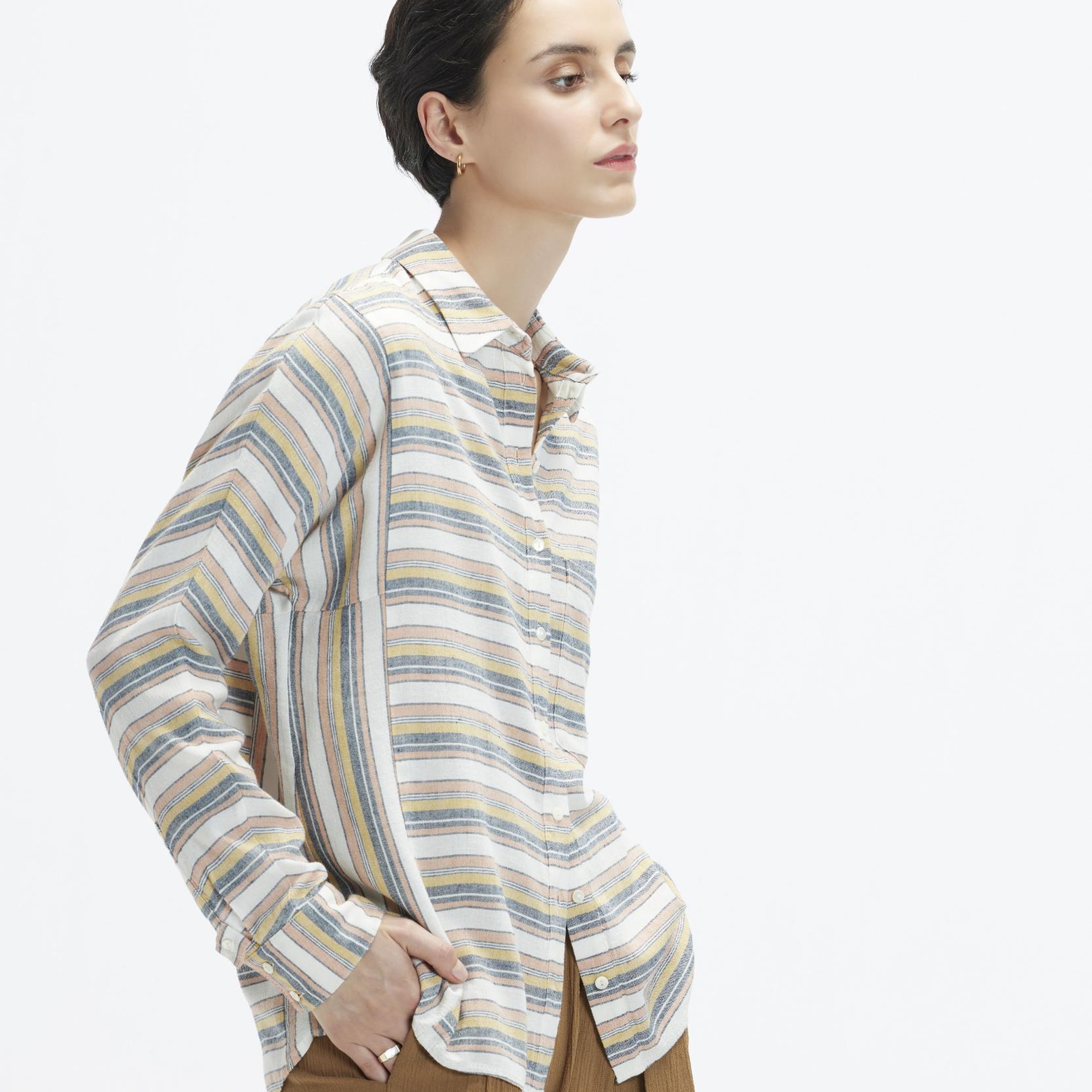 YARGICI Rahat Kesim Uzun Kollu Cepli Gömlek