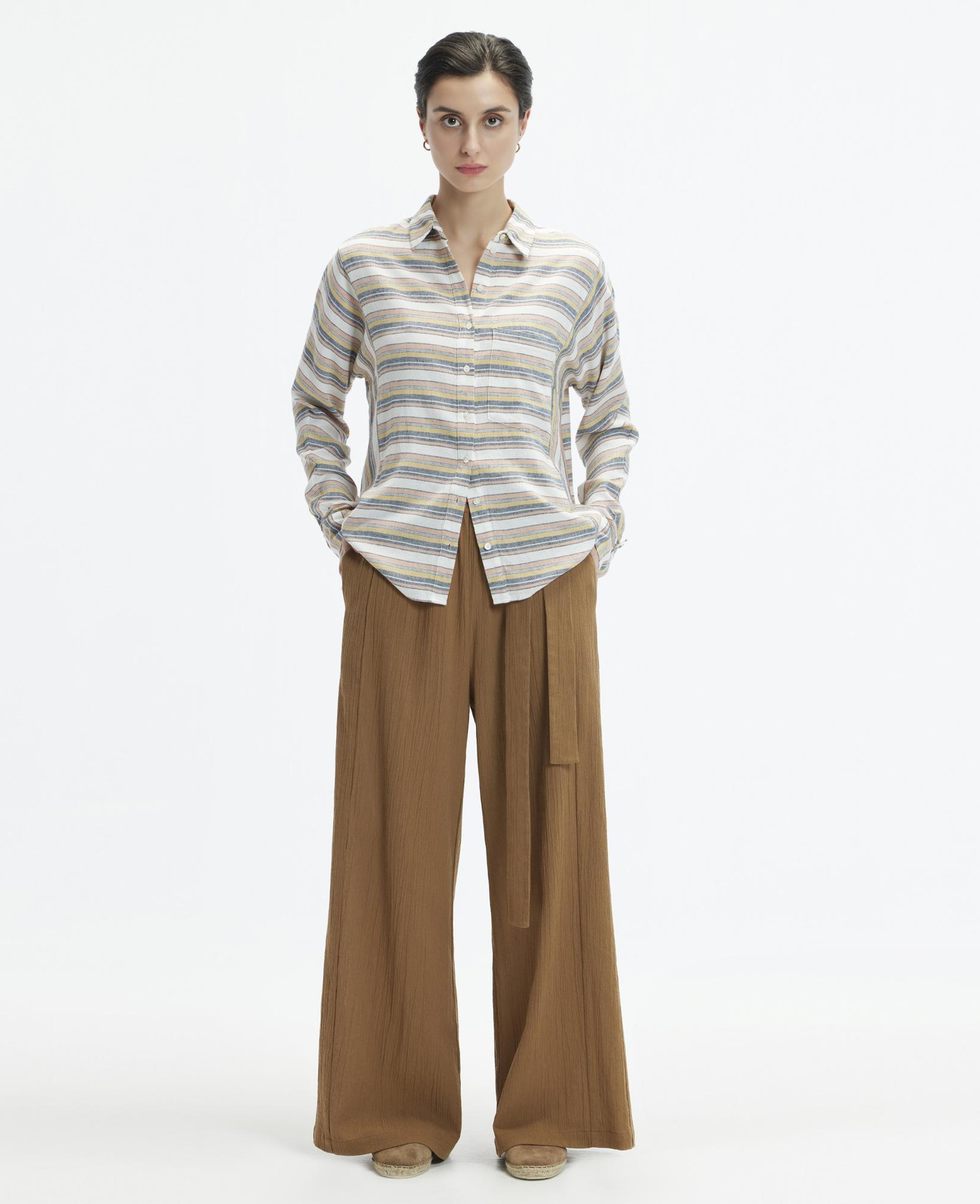 YARGICI Rahat Kesim Uzun Kollu Cepli Gömlek