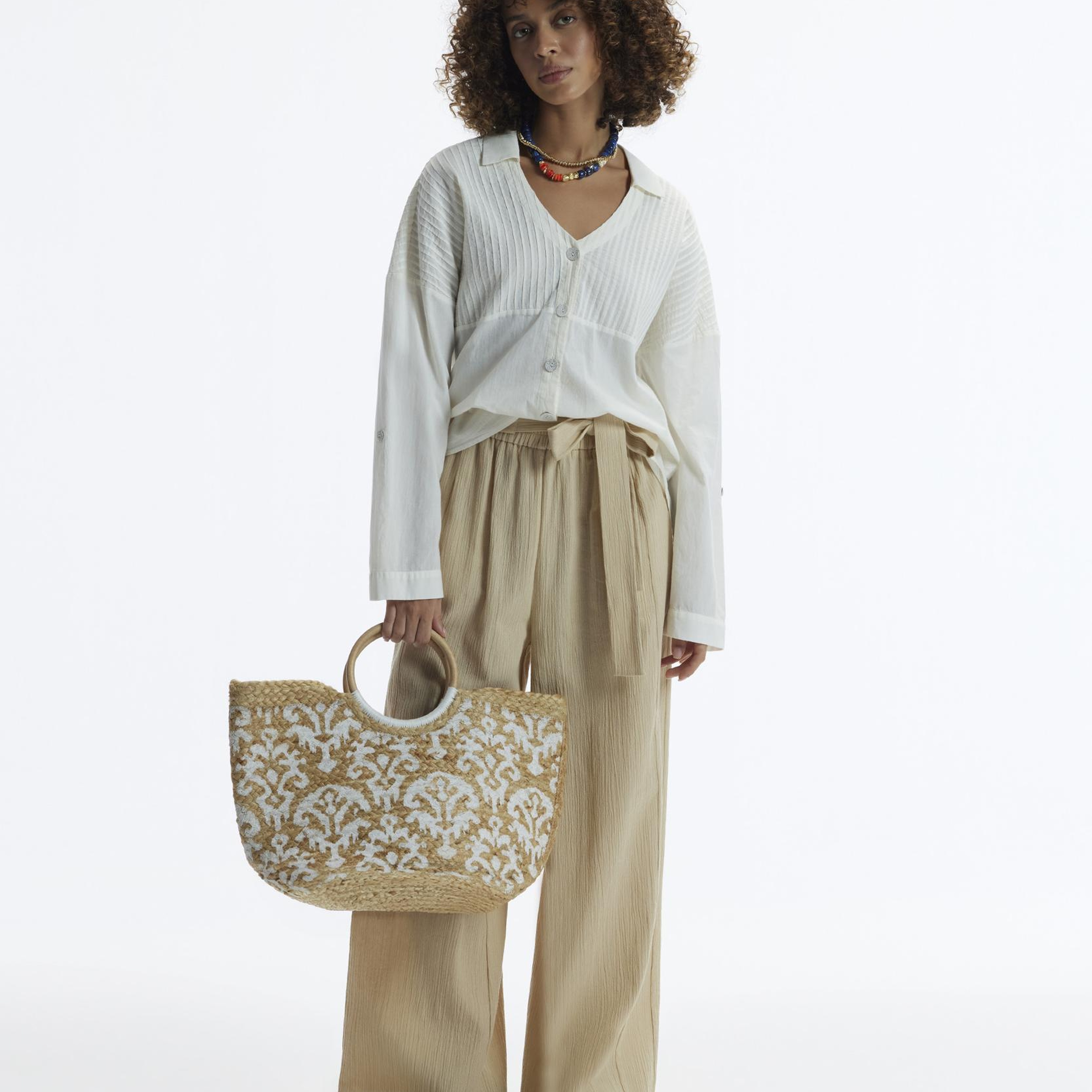 YARGICI Bağlama Detaylı Pantolon