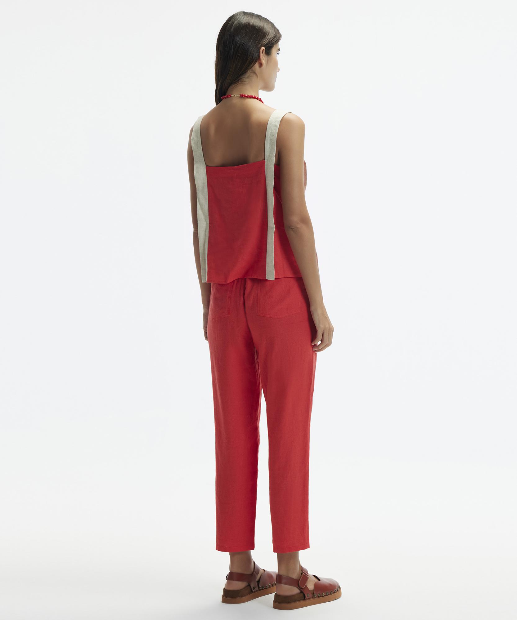 YARGICI Havuç Kesim Düğmeli Pantolon