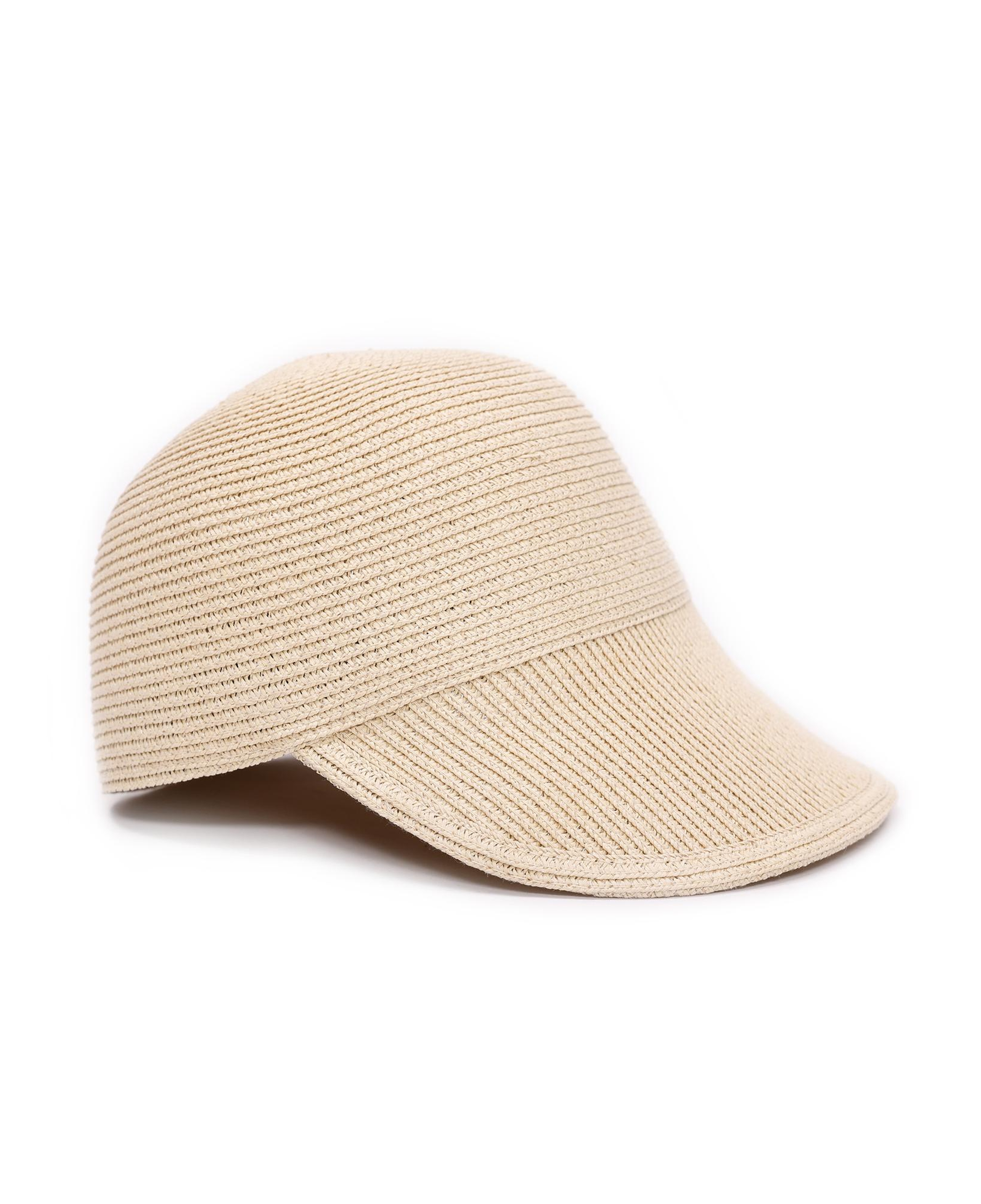 YARGICI Naturel Hasır Cap Şapka