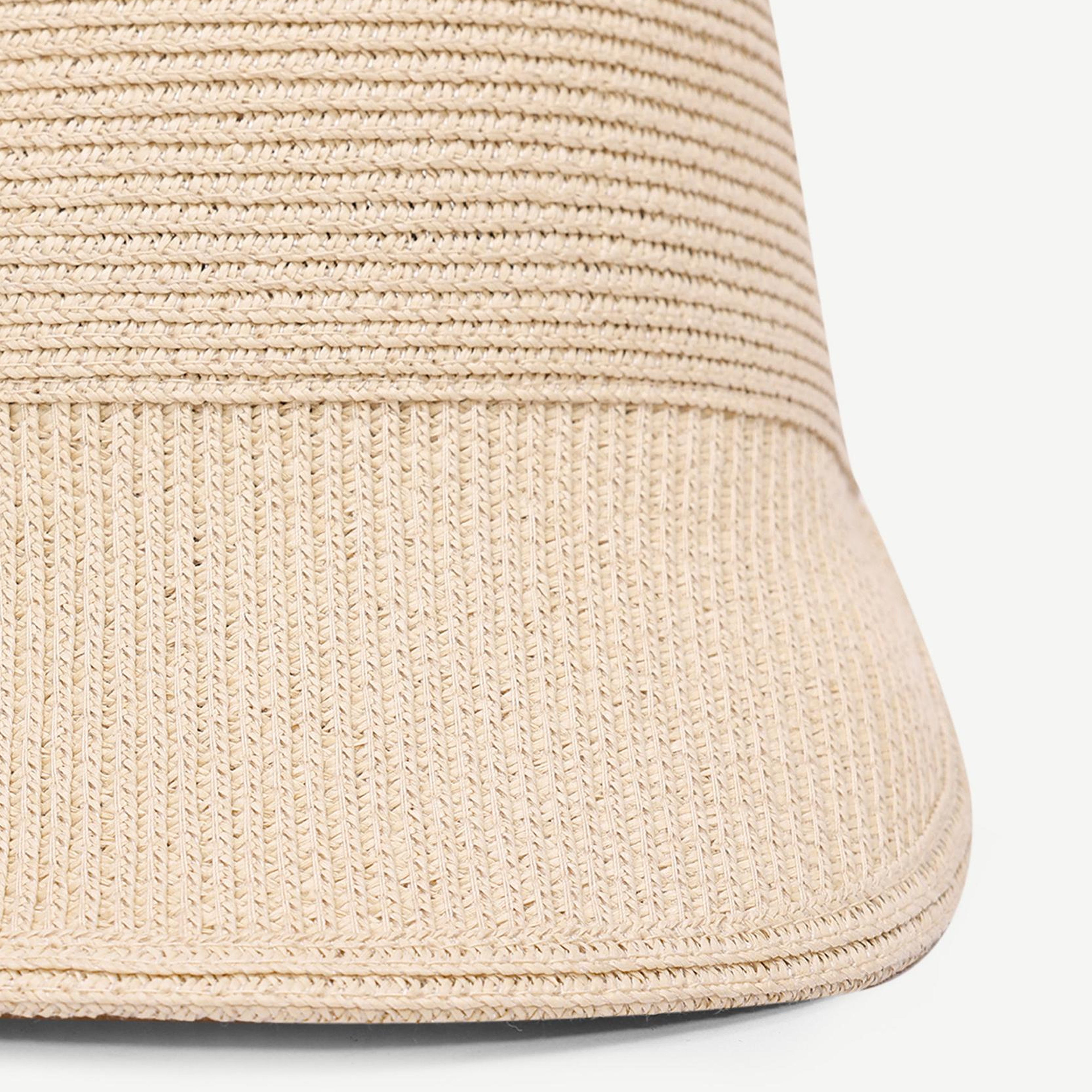 YARGICI Naturel Hasır Cap Şapka