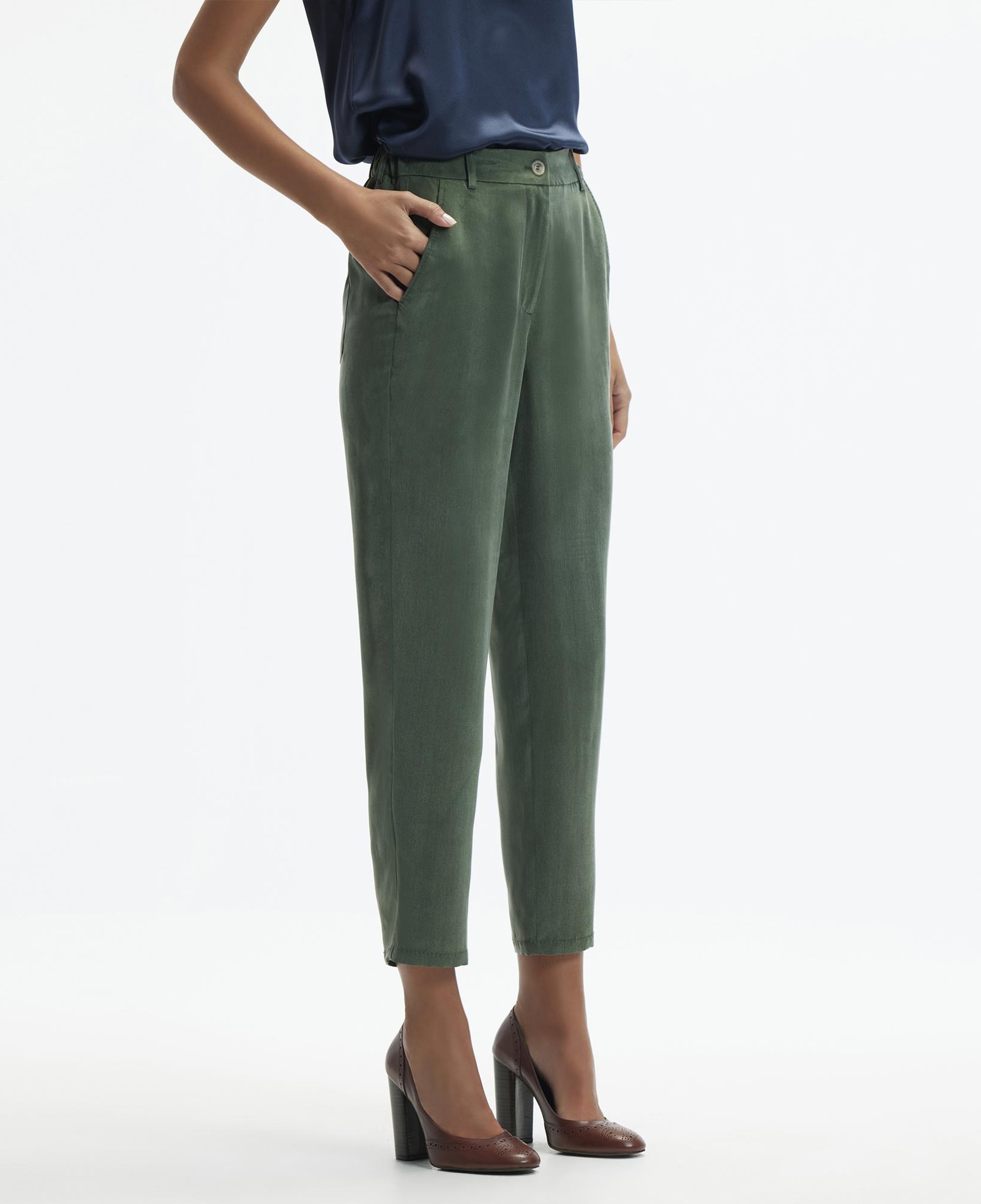 YARGICI Dar Paça Cropped Pantolon