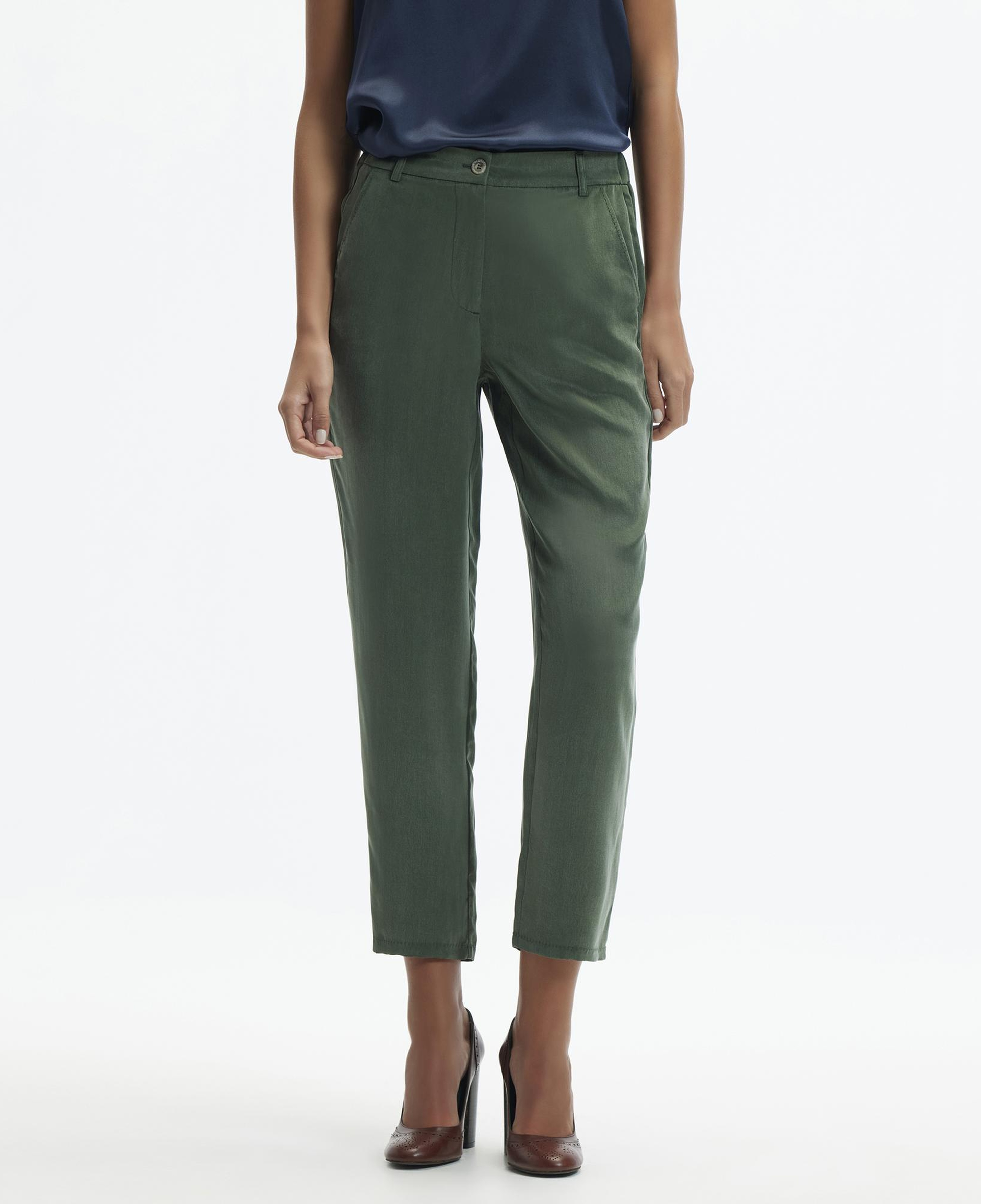 YARGICI Dar Paça Cropped Pantolon