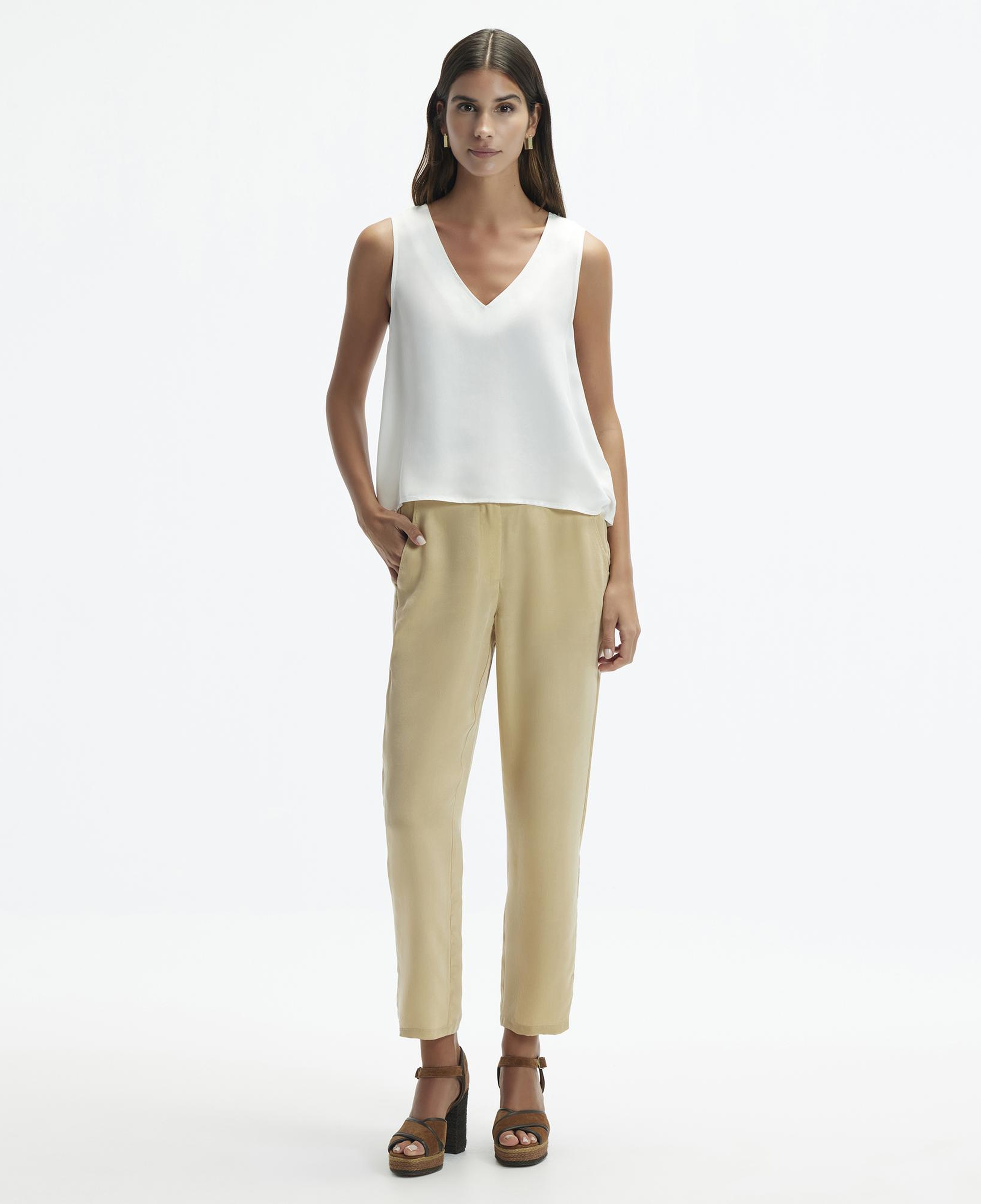 YARGICI Dar Paça Cropped Pantolon