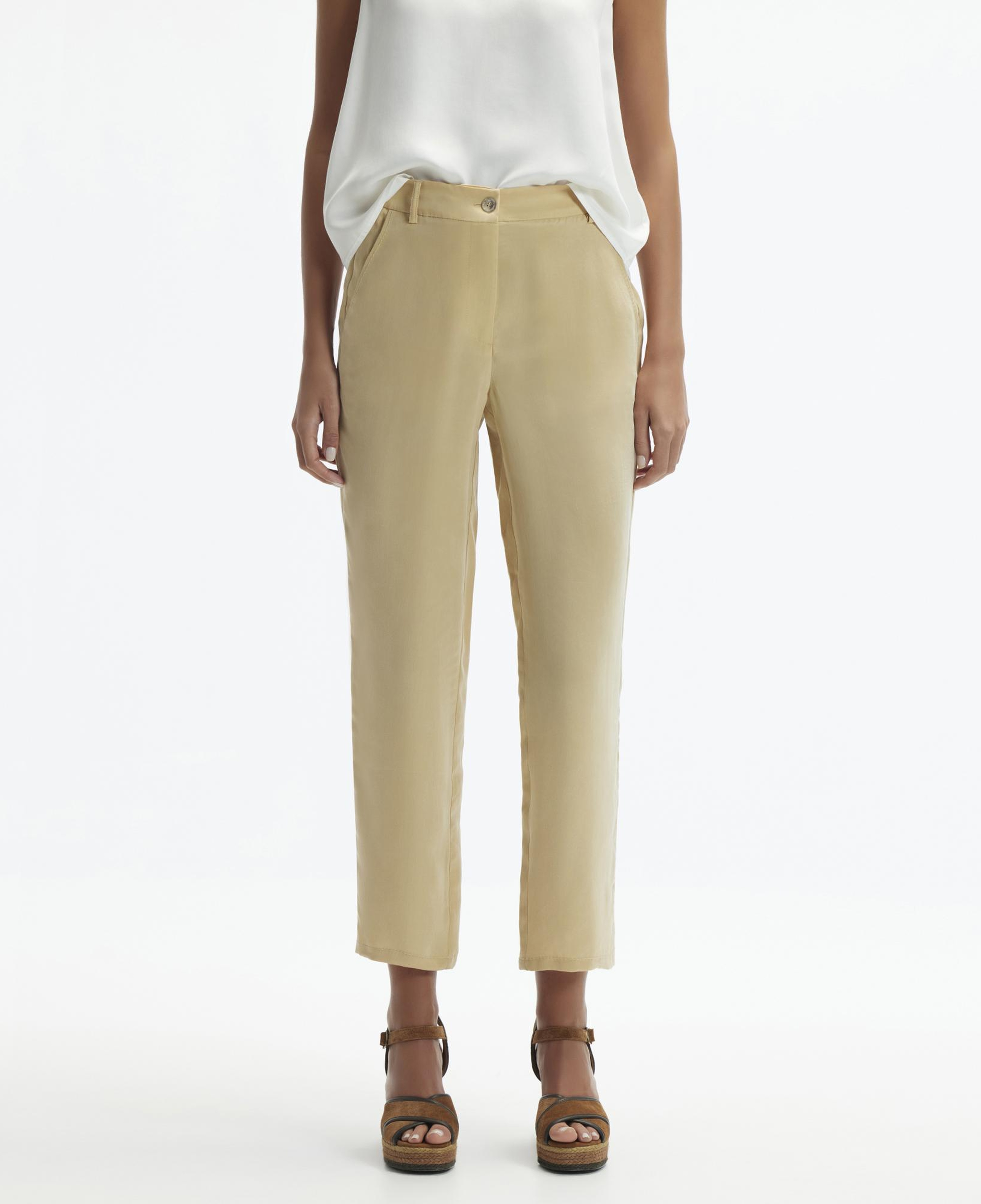 YARGICI Dar Paça Cropped Pantolon