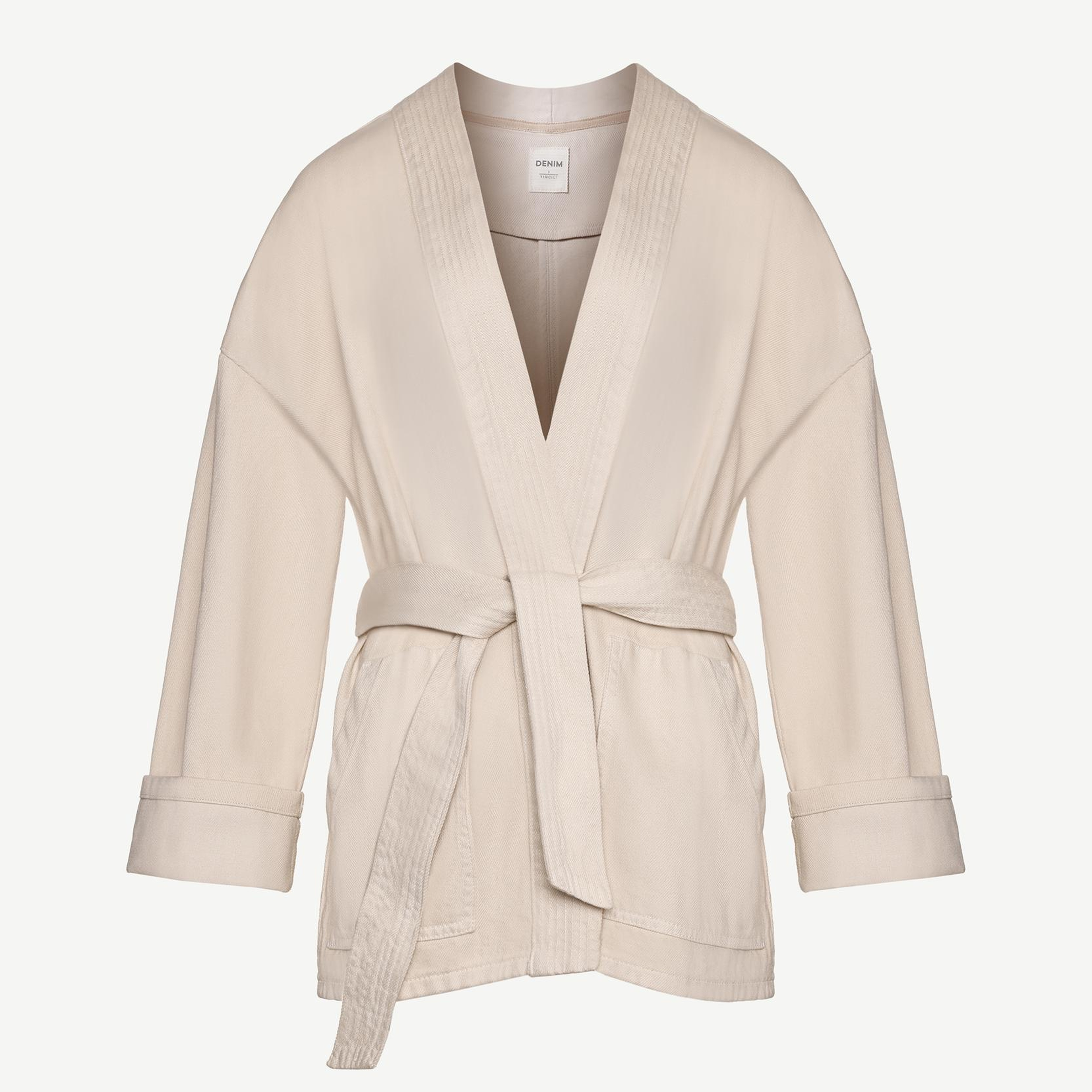 YARGICI Kemer Detaylı Non Denim Pardösü