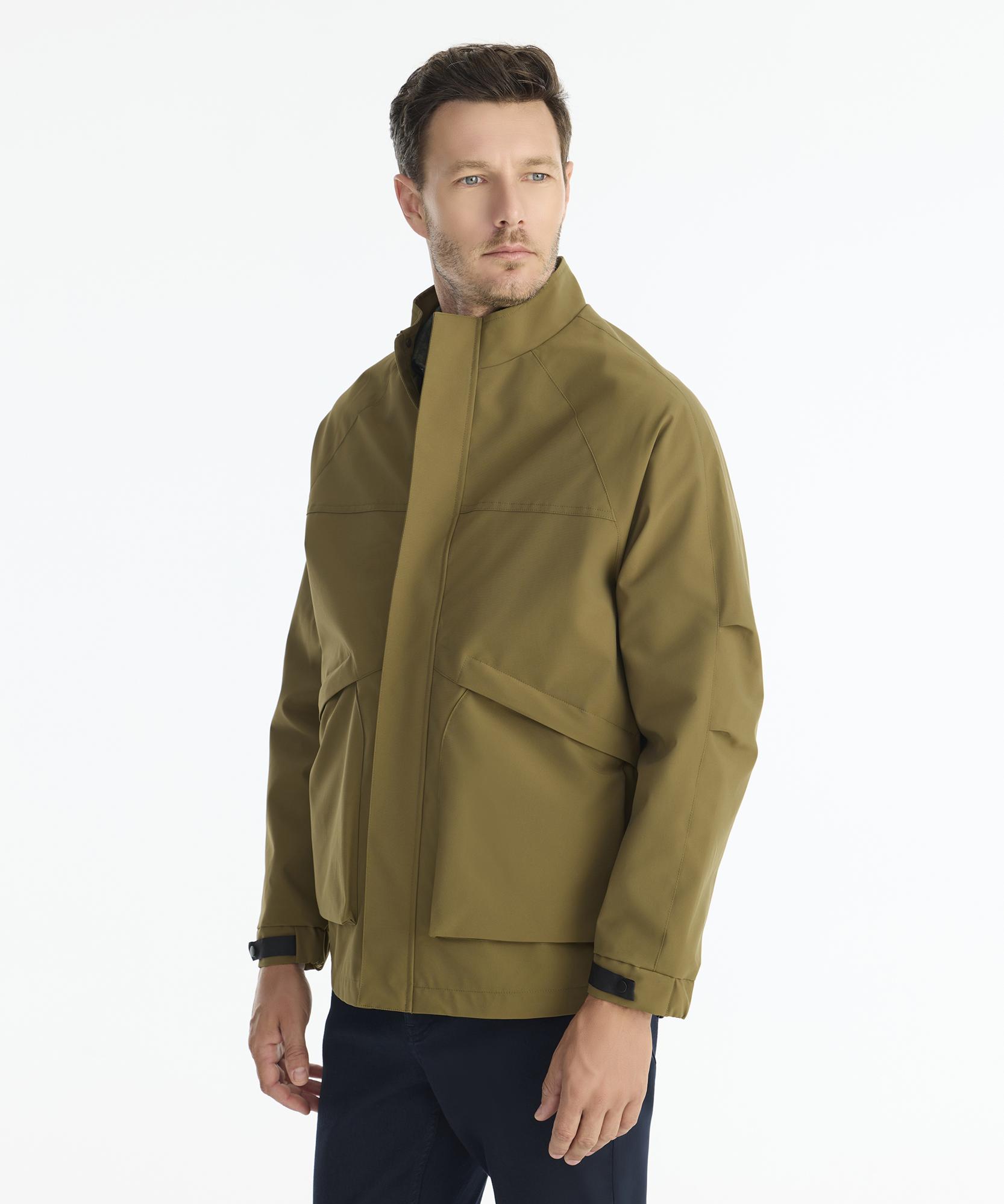 YARGICI Regular Dik Yaka Uzun Kol Mont