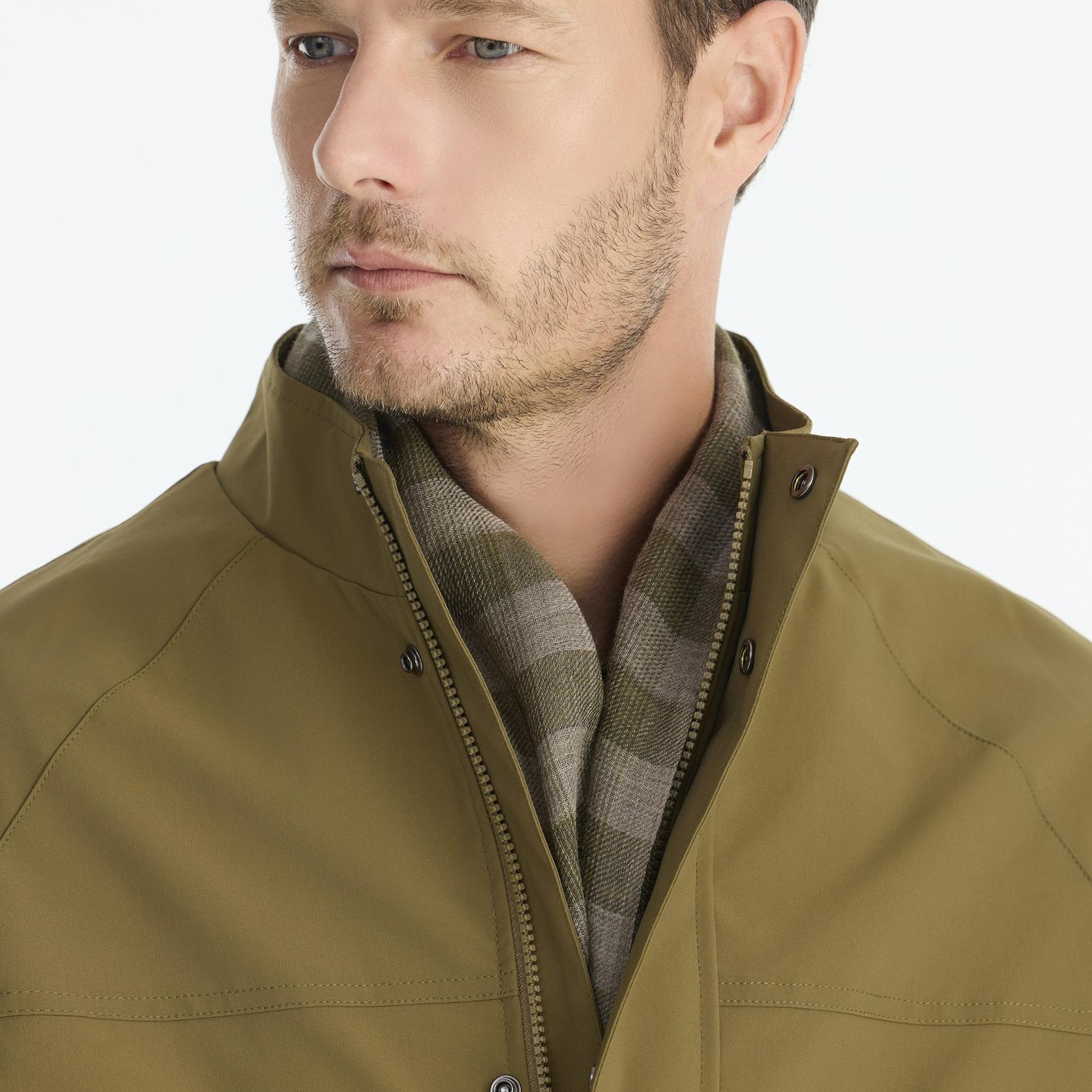 YARGICI Regular Dik Yaka Uzun Kol Mont