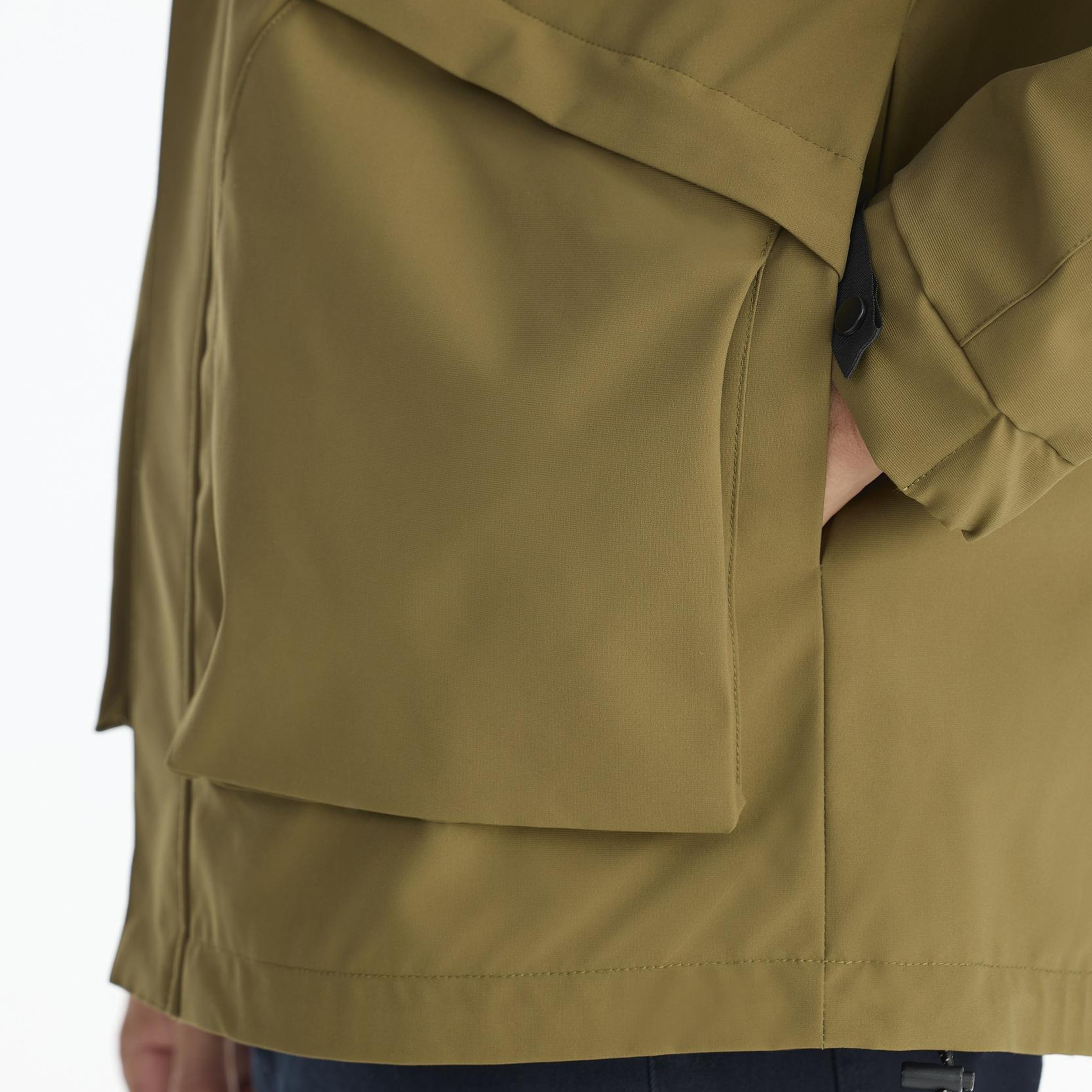 YARGICI Regular Dik Yaka Uzun Kol Mont