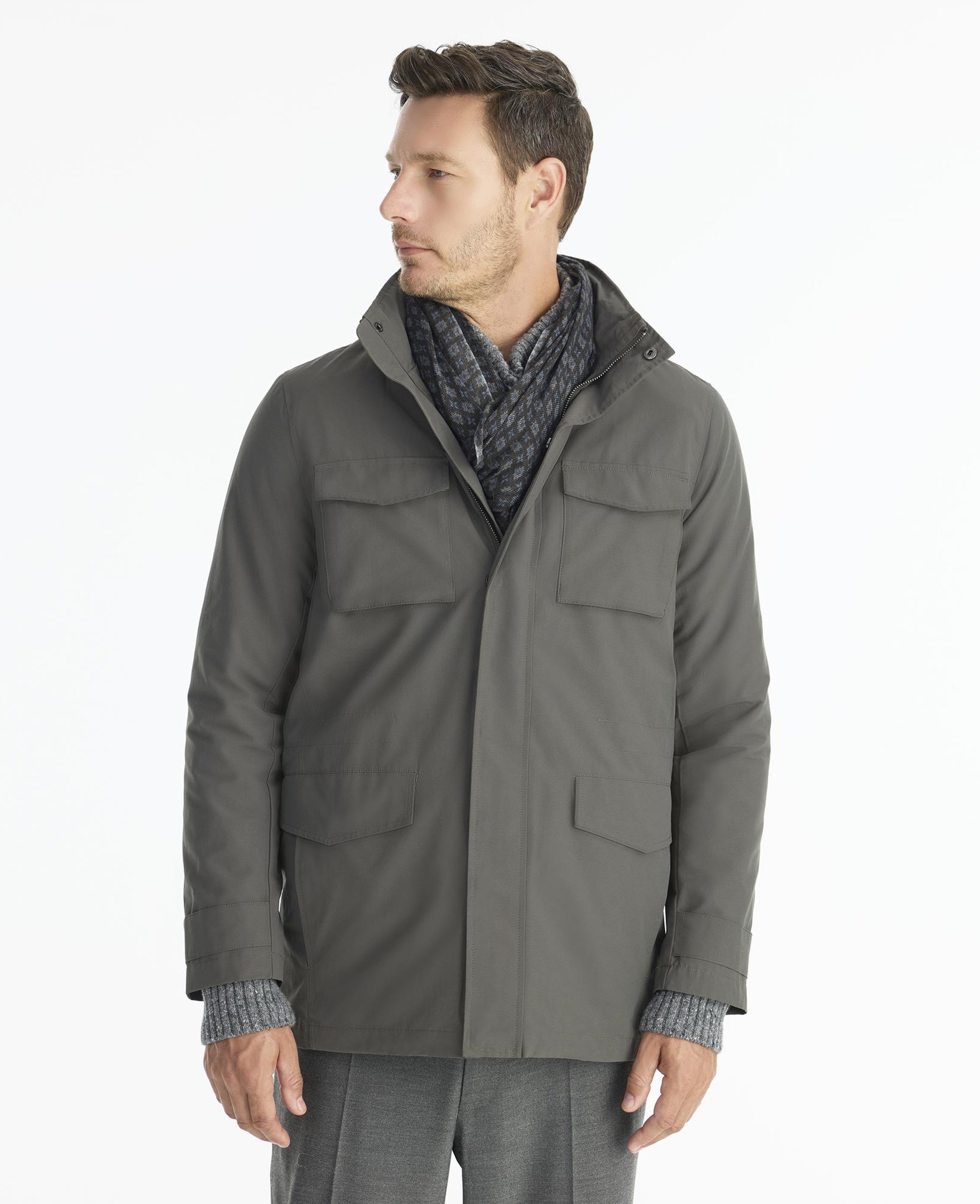 YARGICI Regular Dik Yaka Uzun Kol Yağmurluk