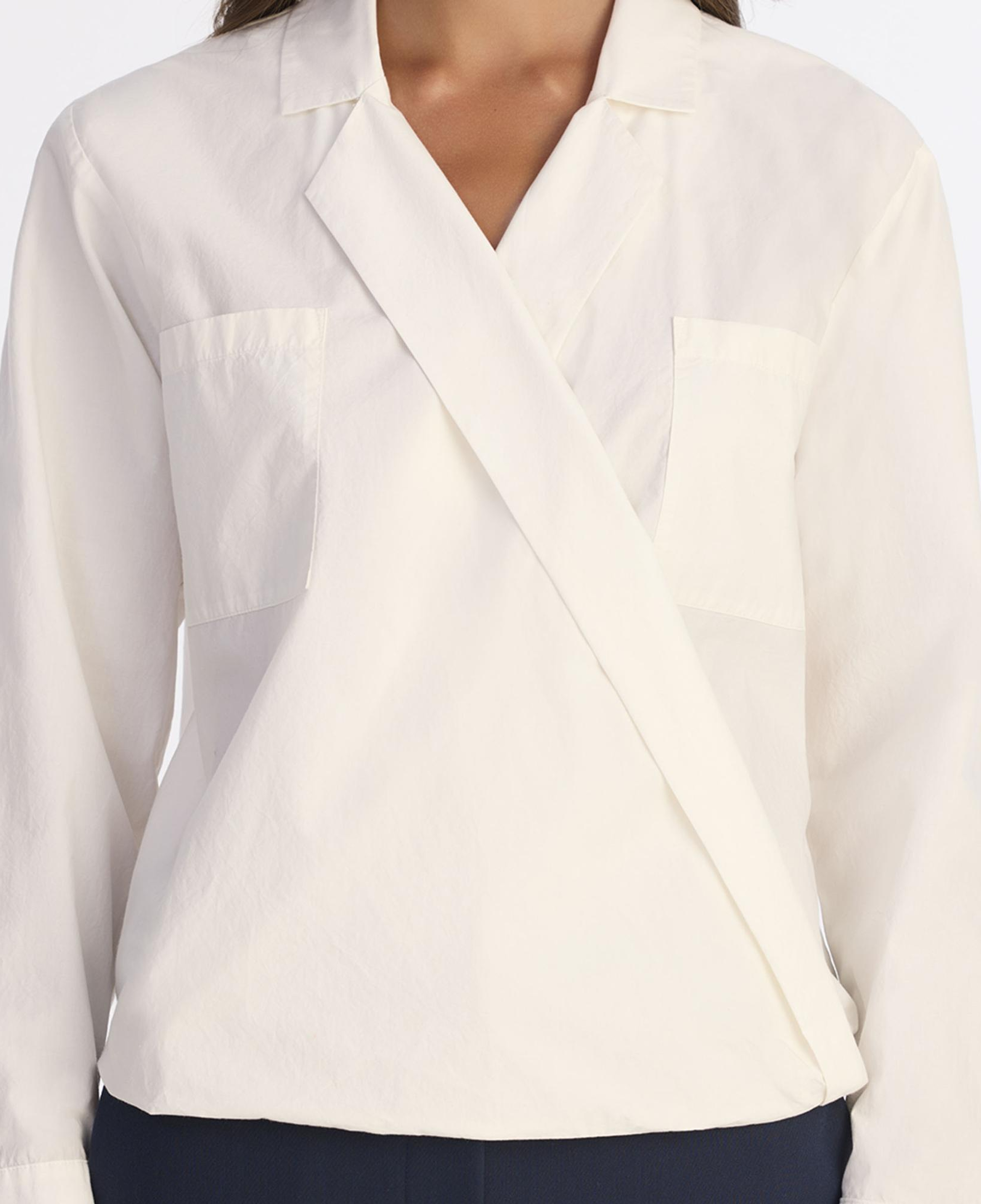 YARGICI Regular Kırlangıç Yaka Uzun Kol Bluz