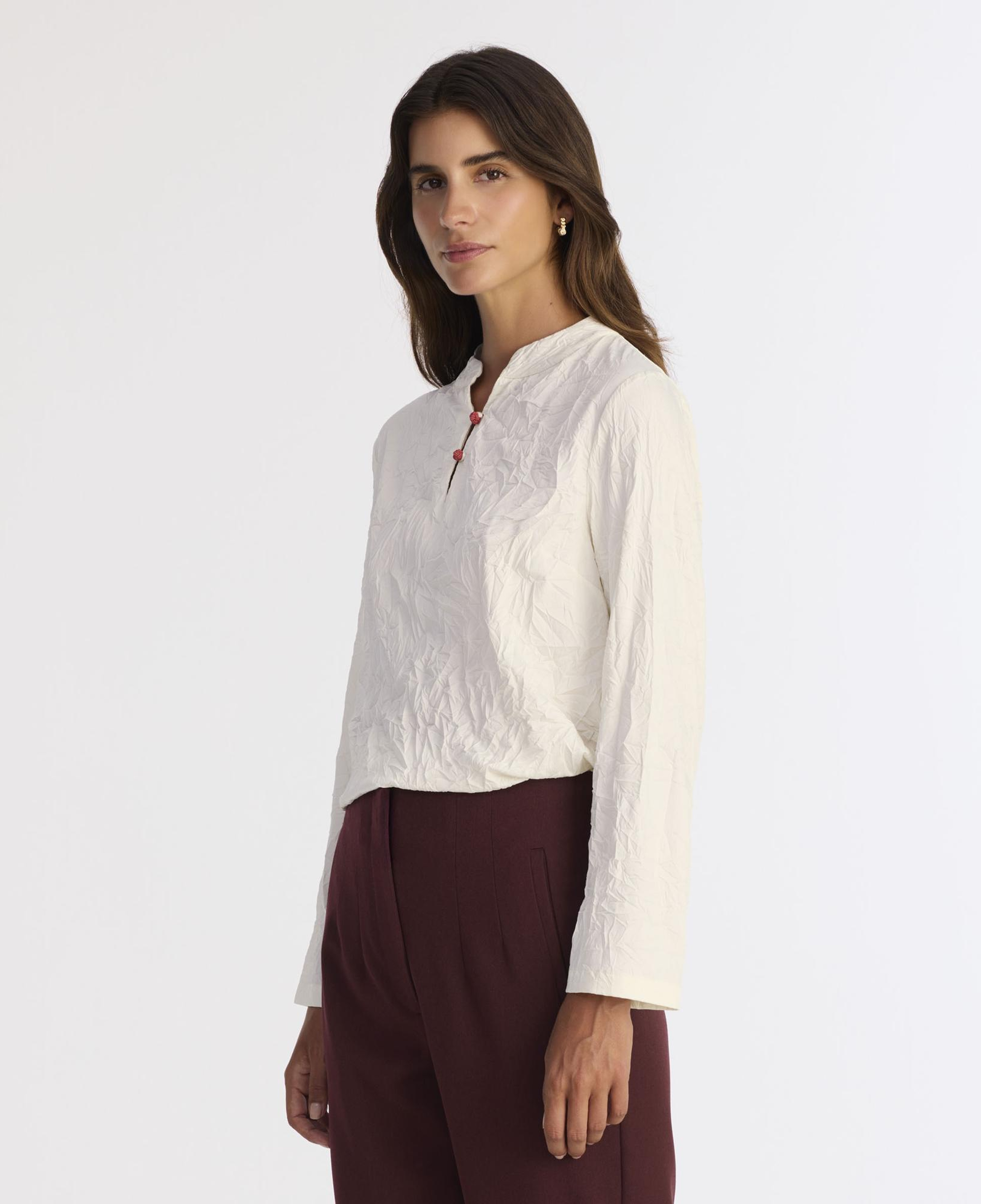 YARGICI Regular Hakim Yaka Uzun Kol Bluz