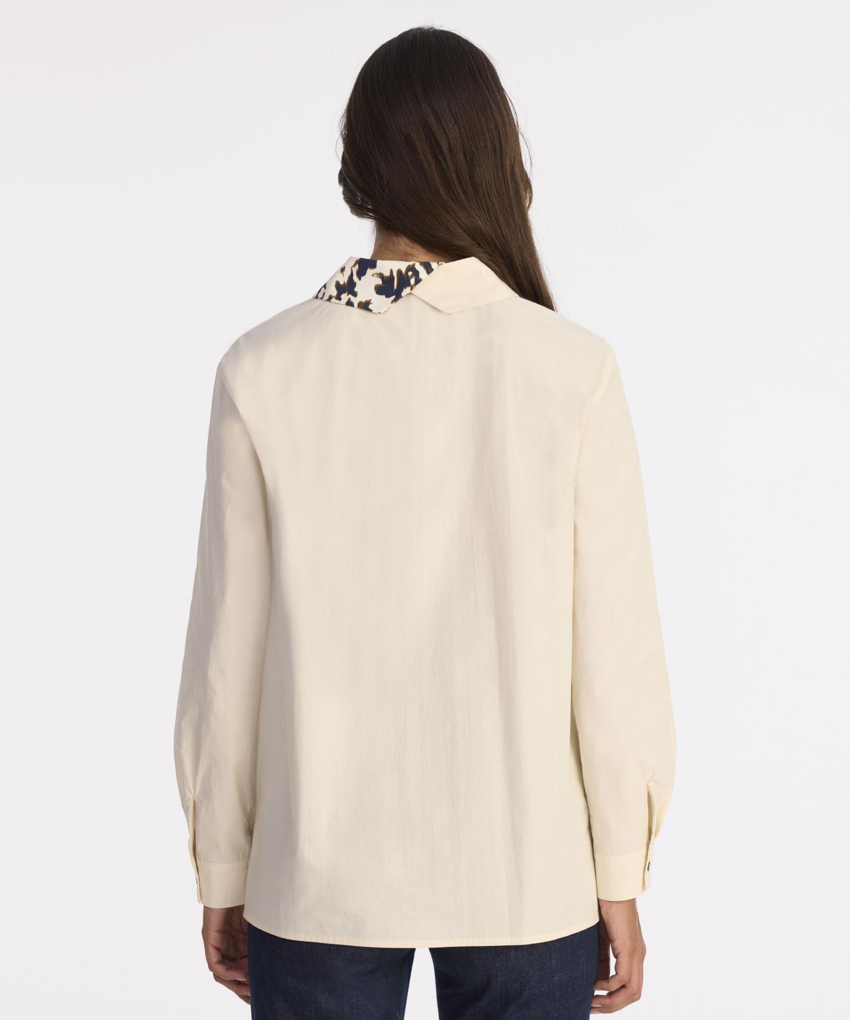 YARGICI Geniş Gömlek Yaka Uzun Kol Gömlek